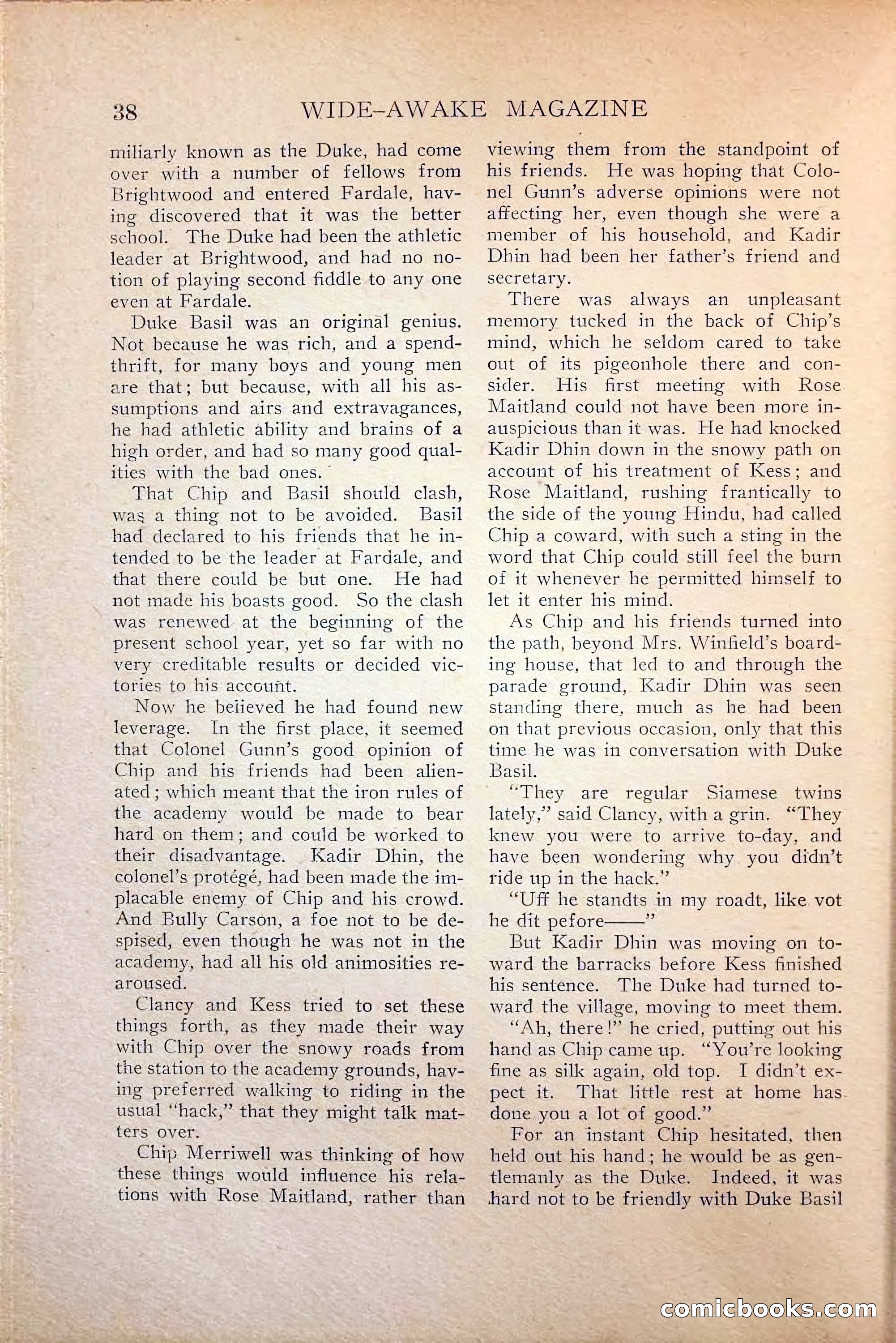 Wide-Awake Magazine, January 10, 1916 — page 40 of 132