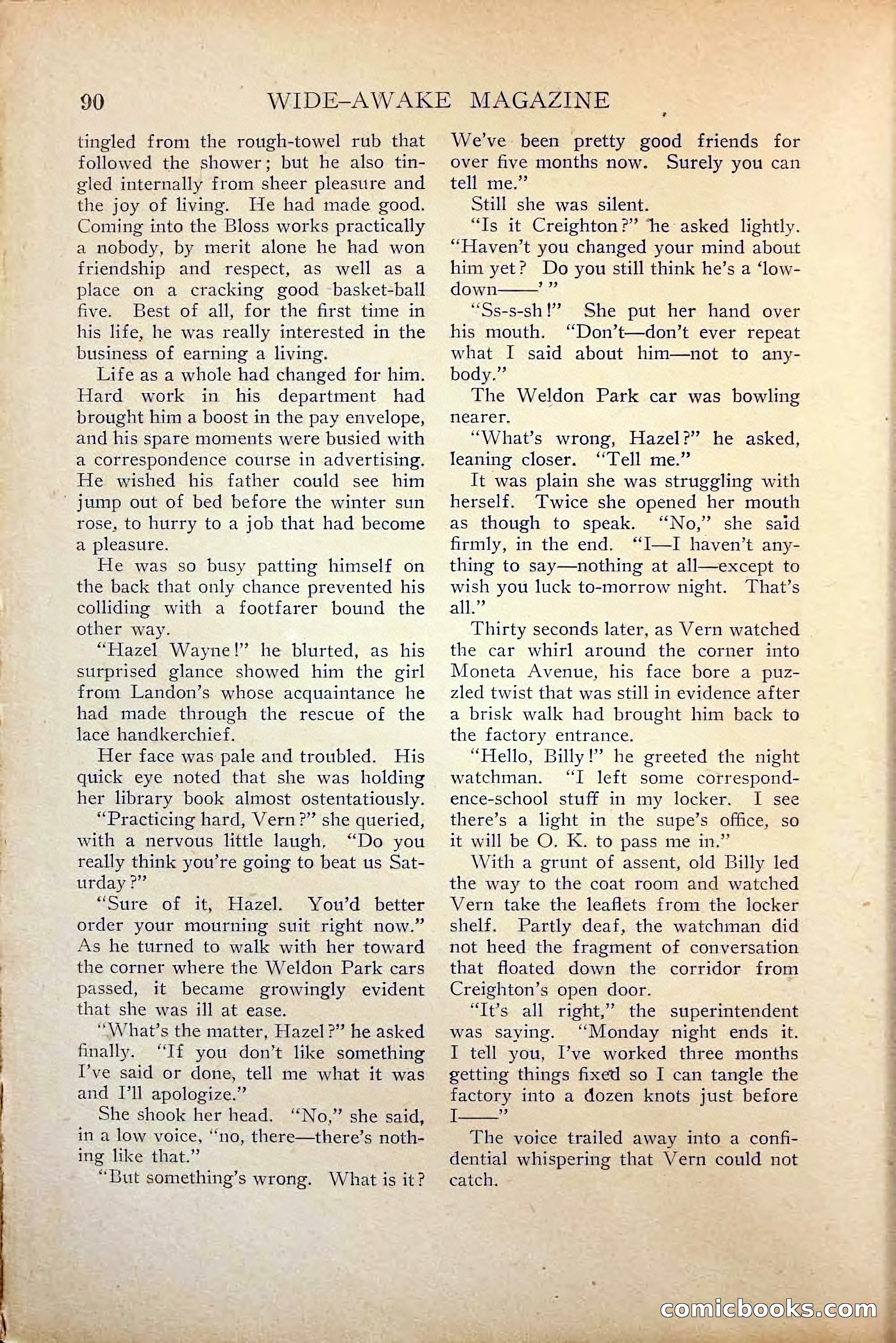 Wide-Awake Magazine, January 10, 1916 — page 92 of 132