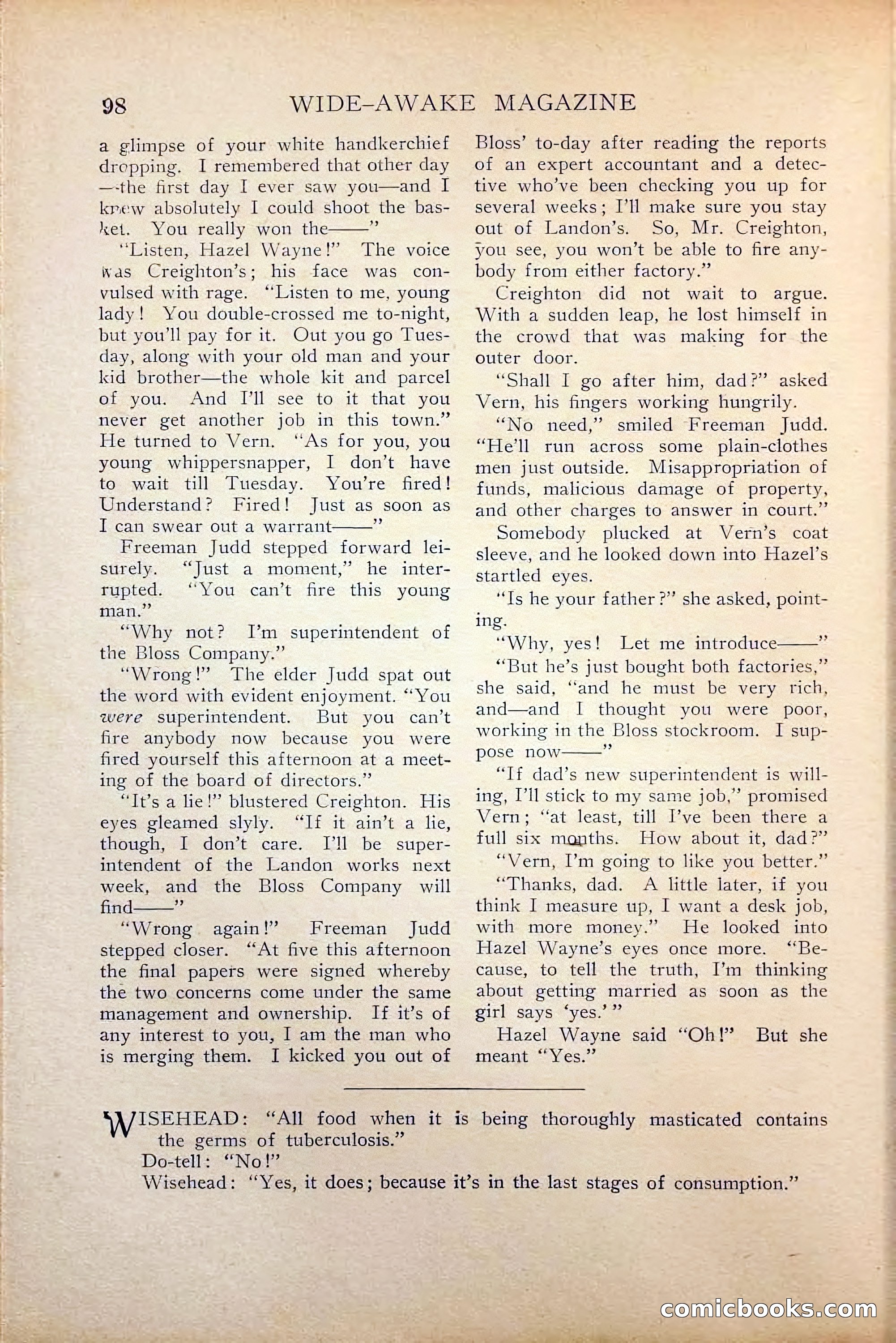 Wide-Awake Magazine, January 10, 1916 — page 100 of 132