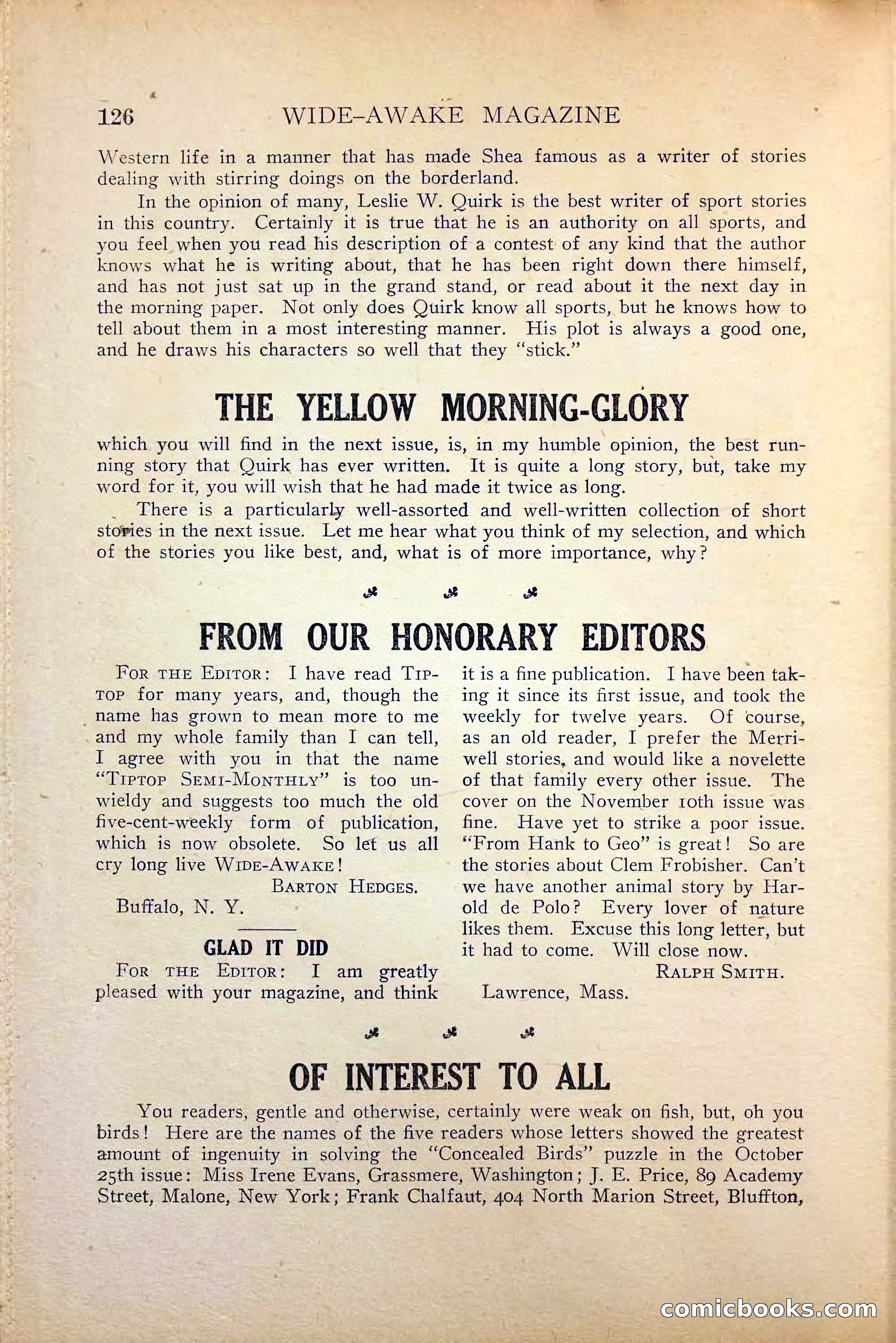 Wide-Awake Magazine, January 10, 1916 — page 128 of 132