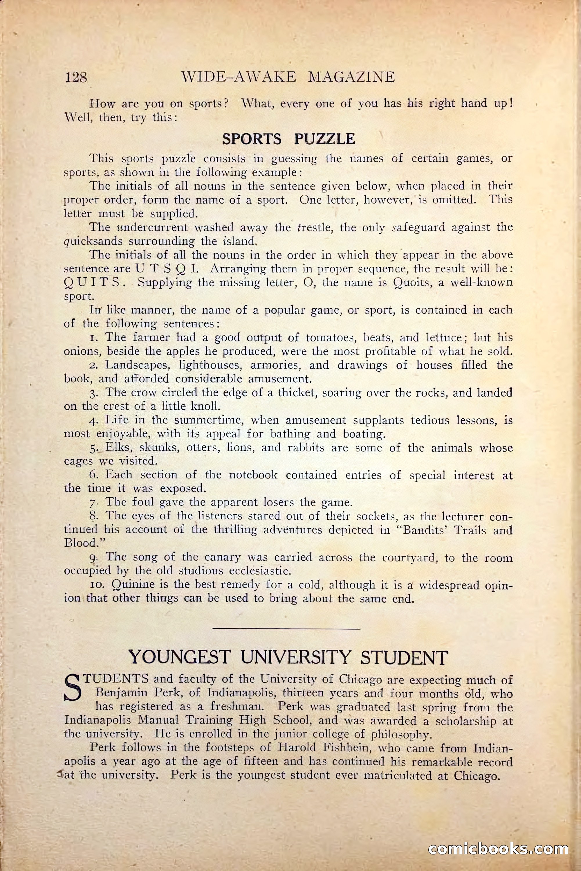 Wide-Awake Magazine, January 10, 1916 — page 130 of 132