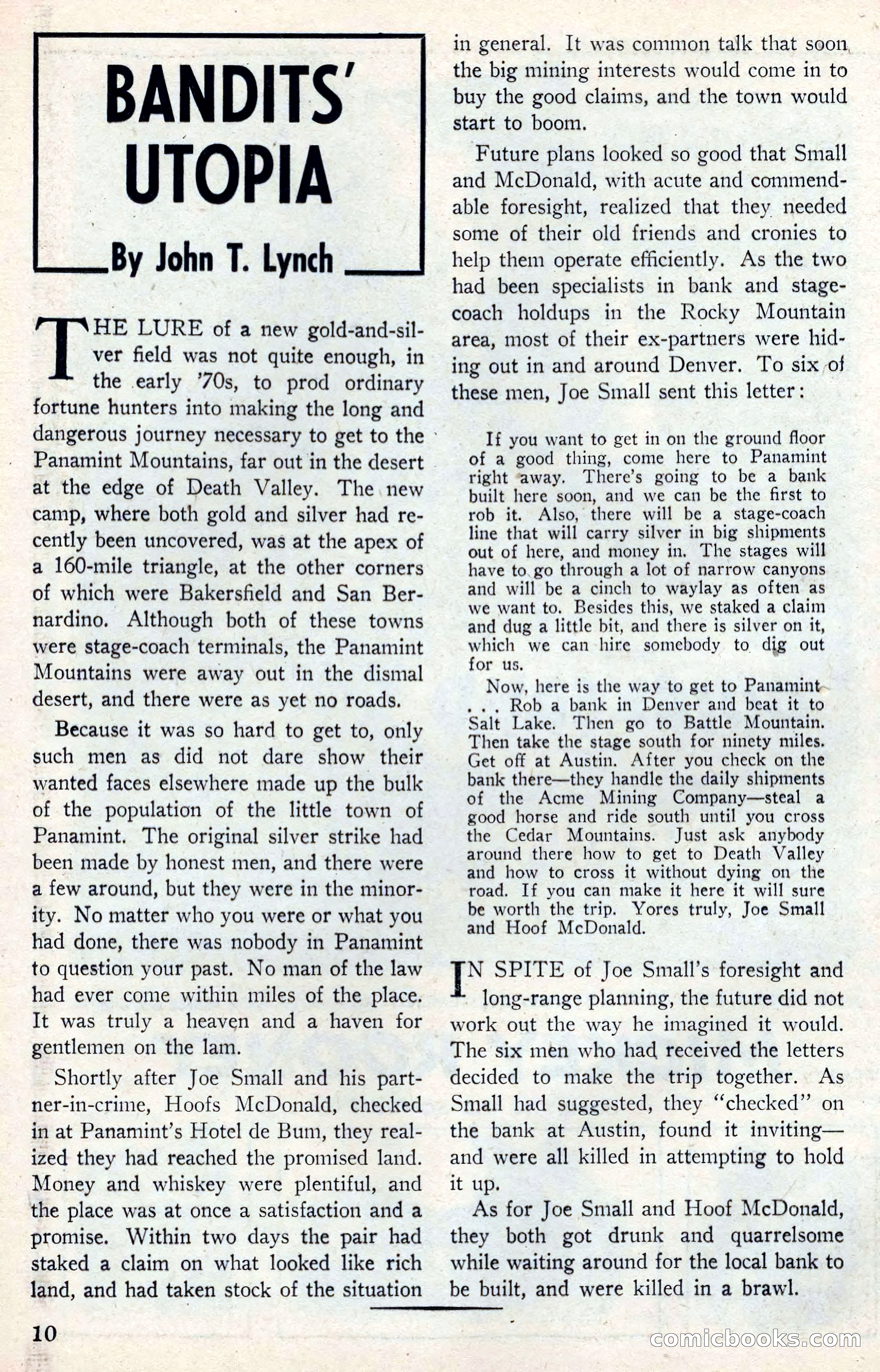 Walt Coburn's Western Magazine, June 1950 — page 10 of 132