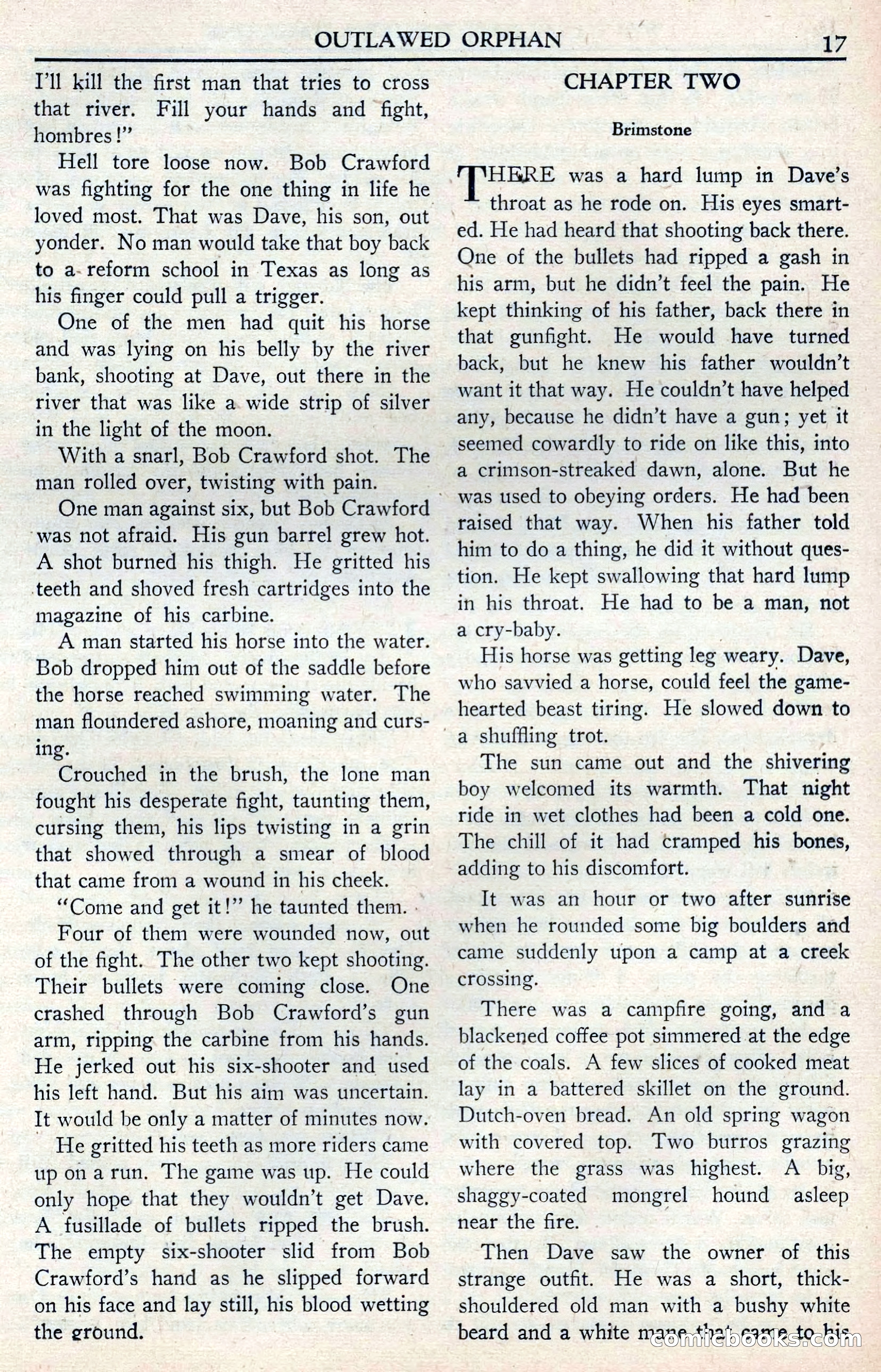Walt Coburn's Western Magazine, June 1950 — page 17 of 132