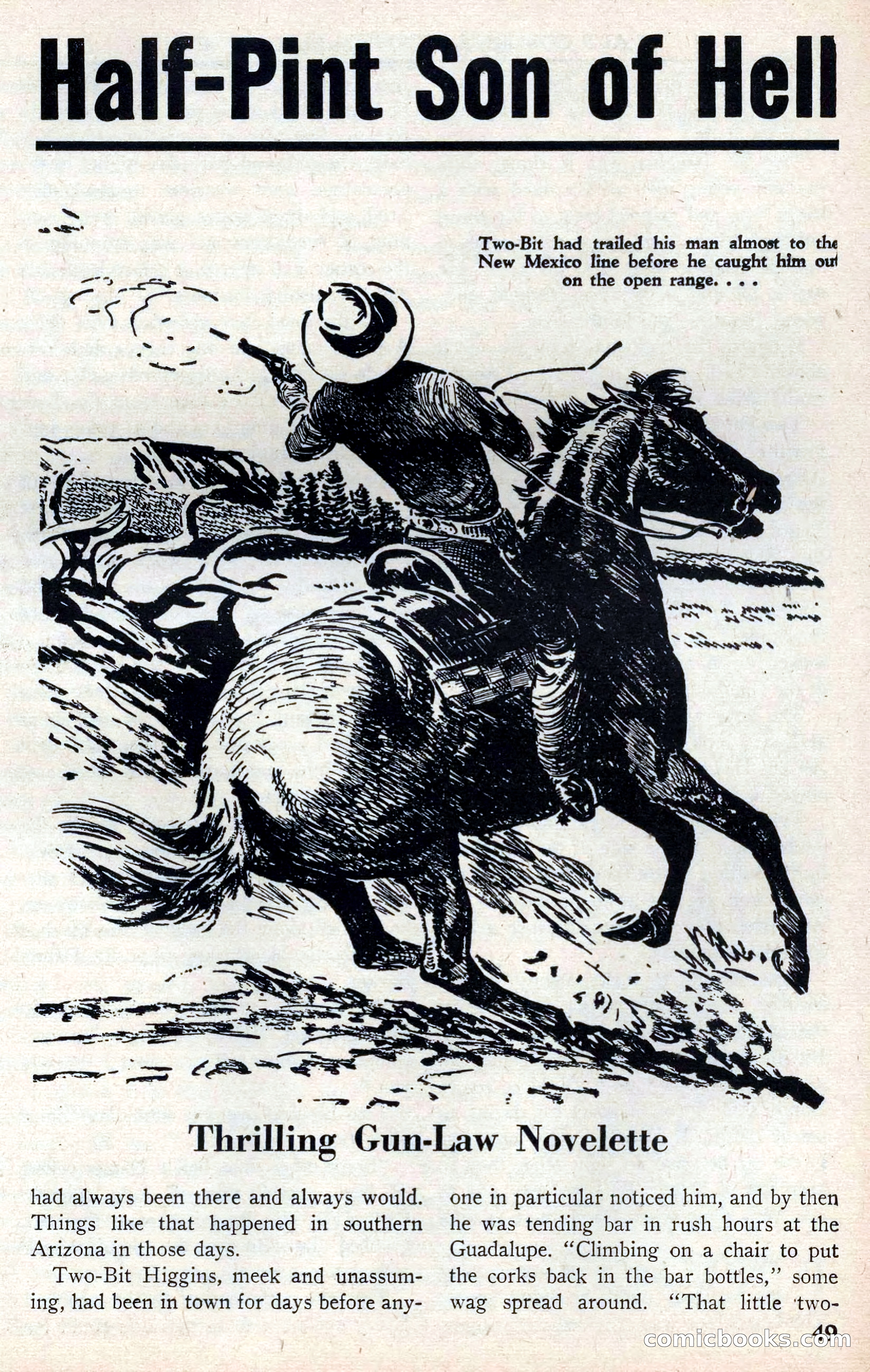 Walt Coburn's Western Magazine, June 1950 — page 49 of 132