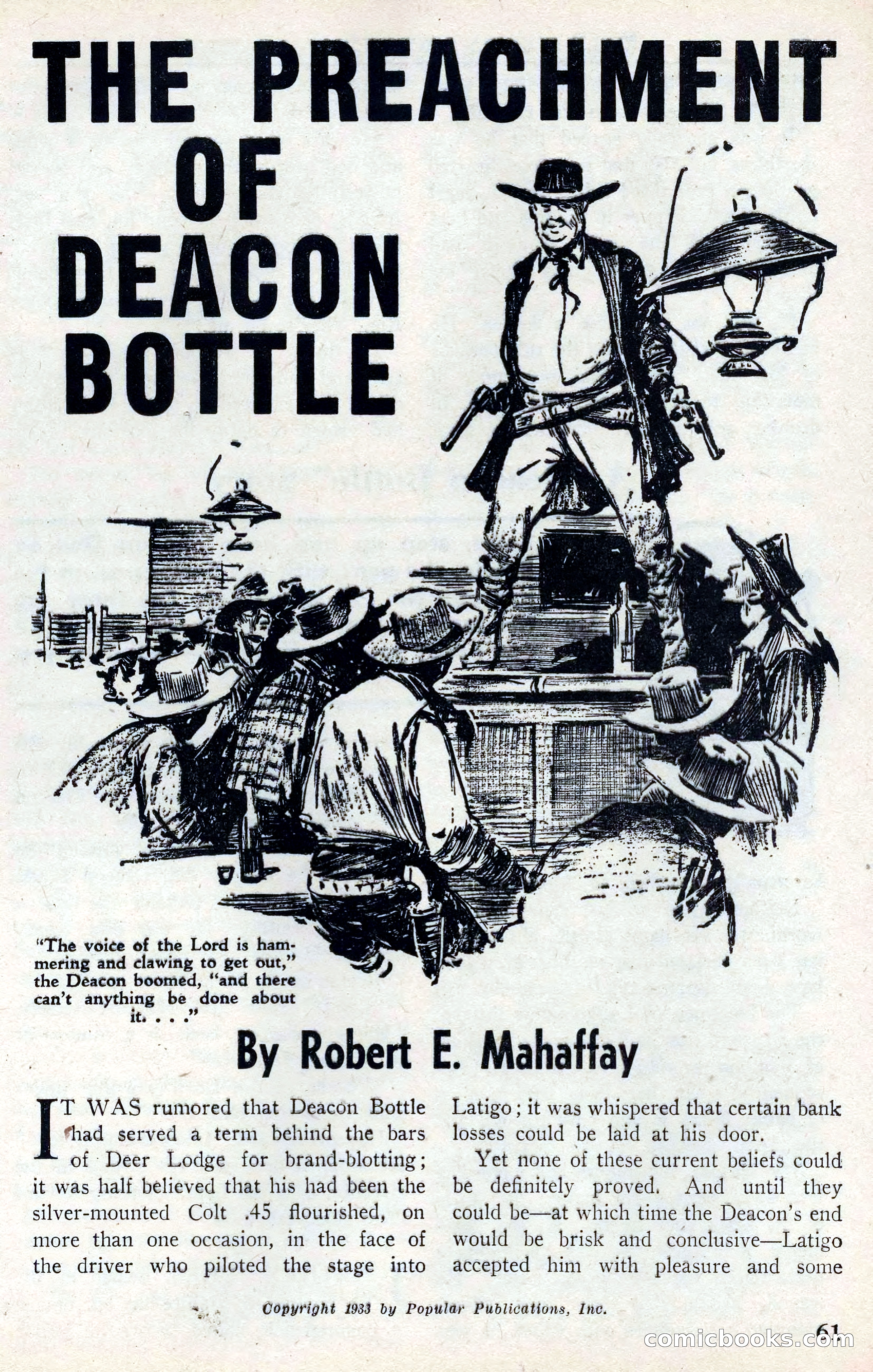Walt Coburn's Western Magazine, June 1950 — page 61 of 132