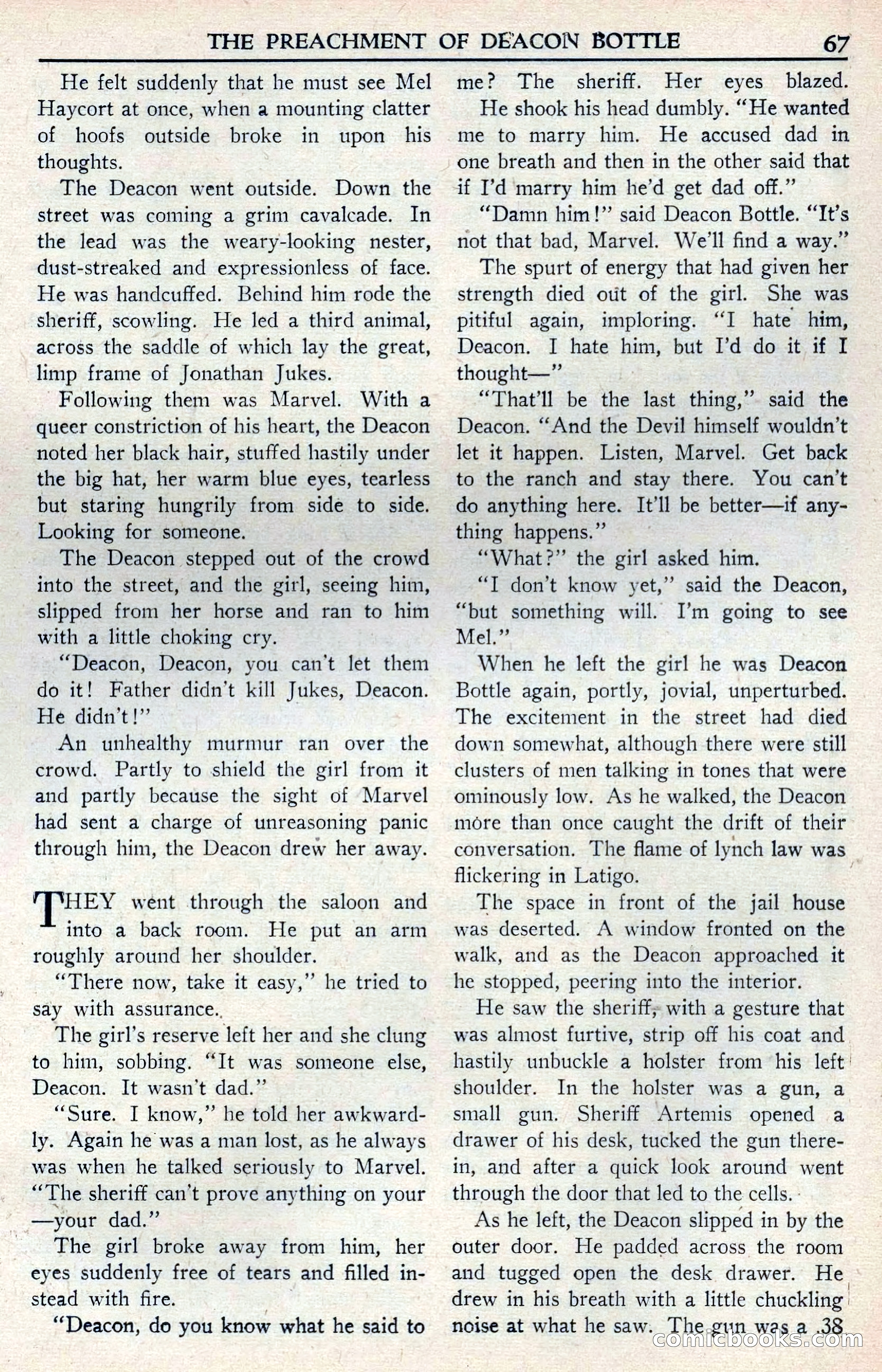 Walt Coburn's Western Magazine, June 1950 — page 67 of 132