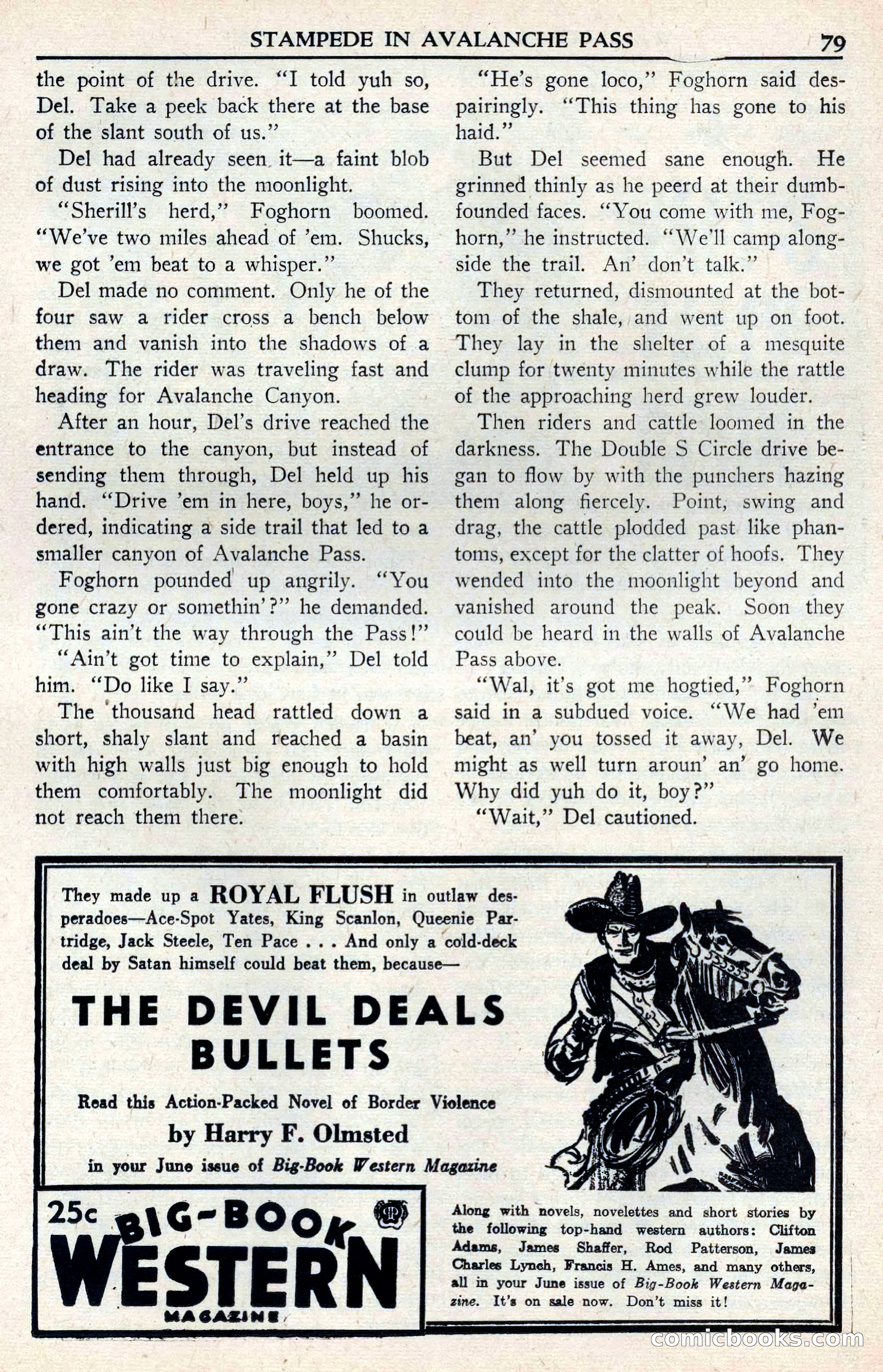 Walt Coburn's Western Magazine, June 1950 — page 79 of 132