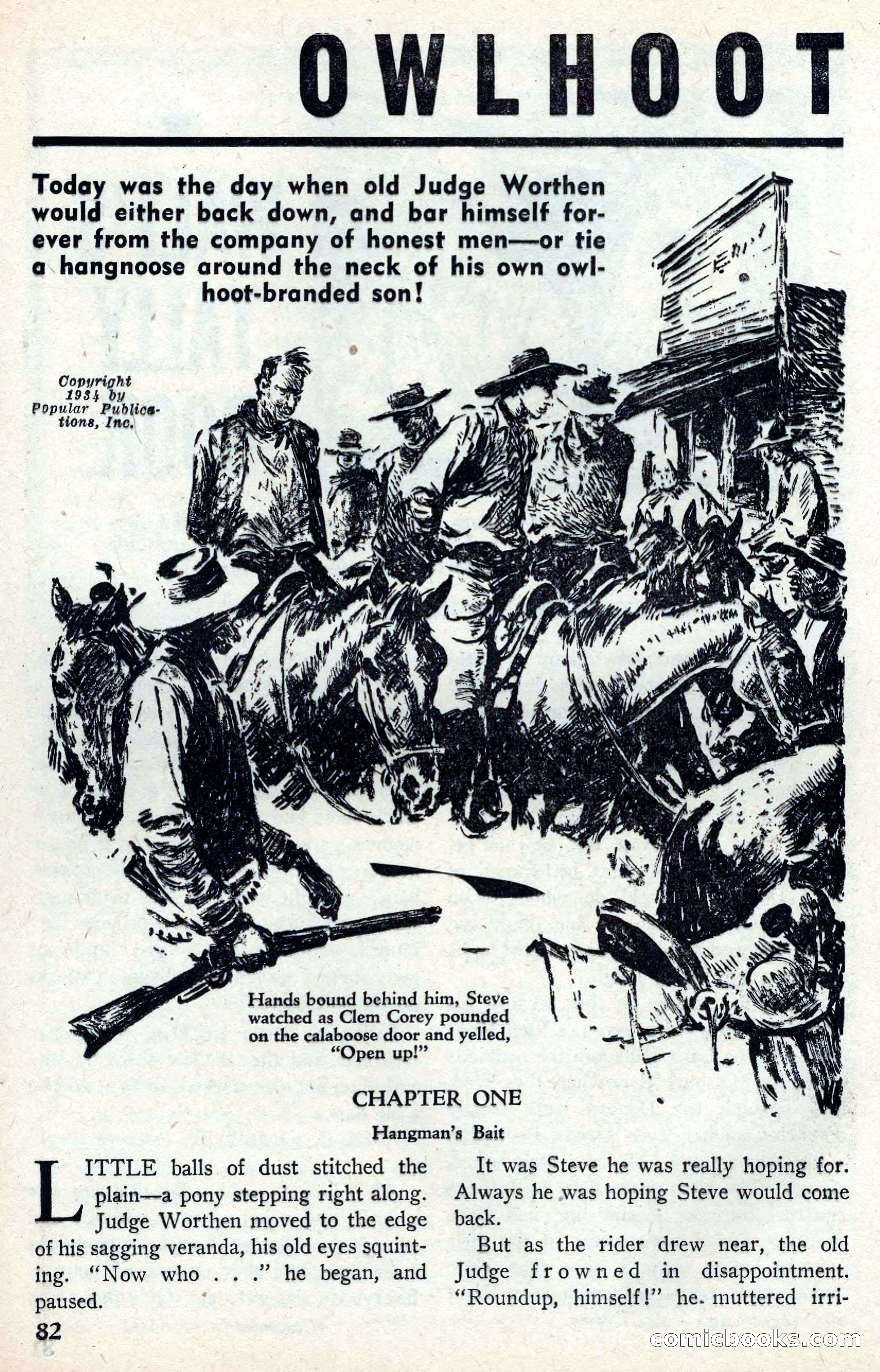 Walt Coburn's Western Magazine, June 1950 — page 82 of 132