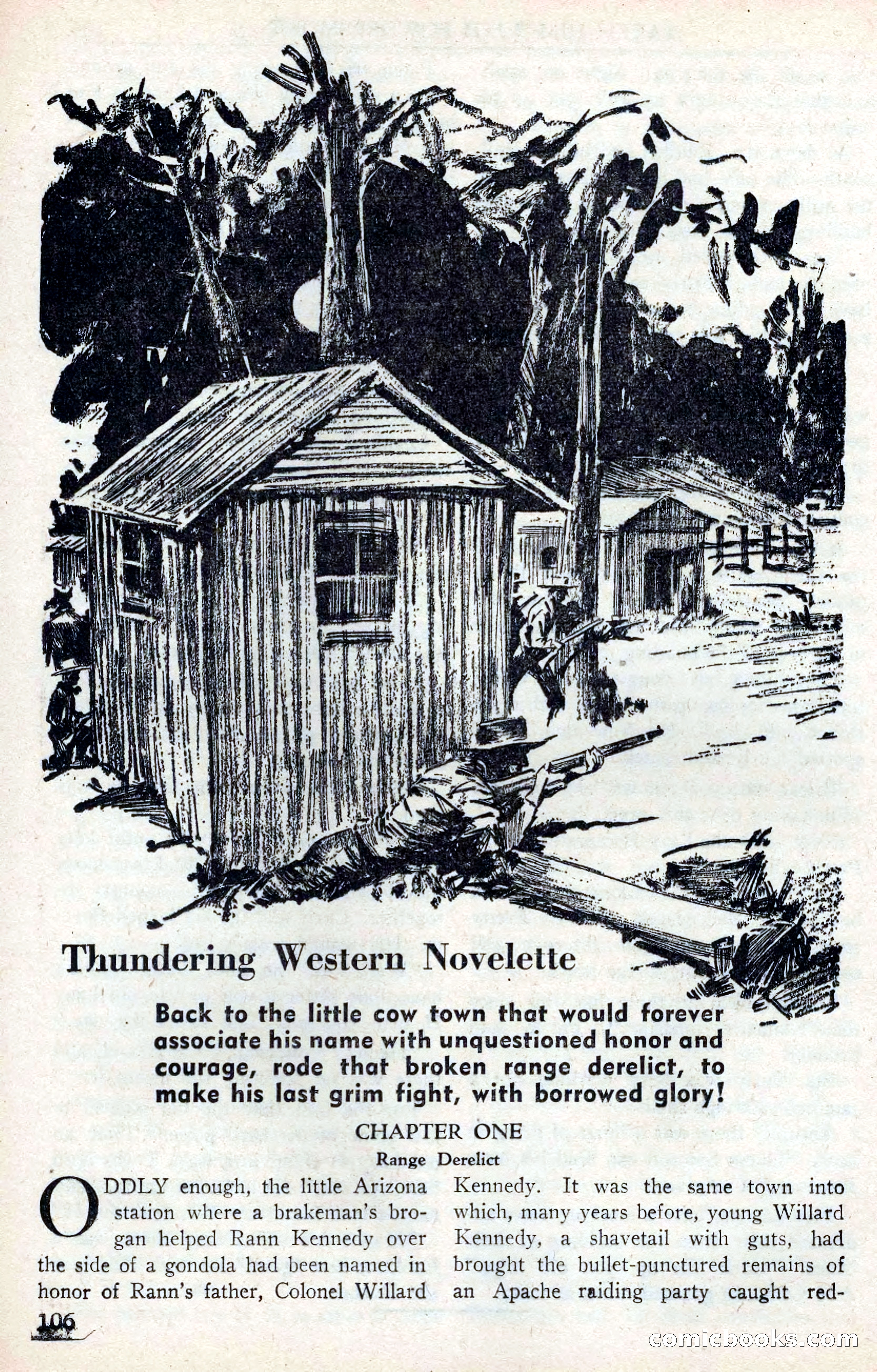 Walt Coburn's Western Magazine, June 1950 — page 106 of 132