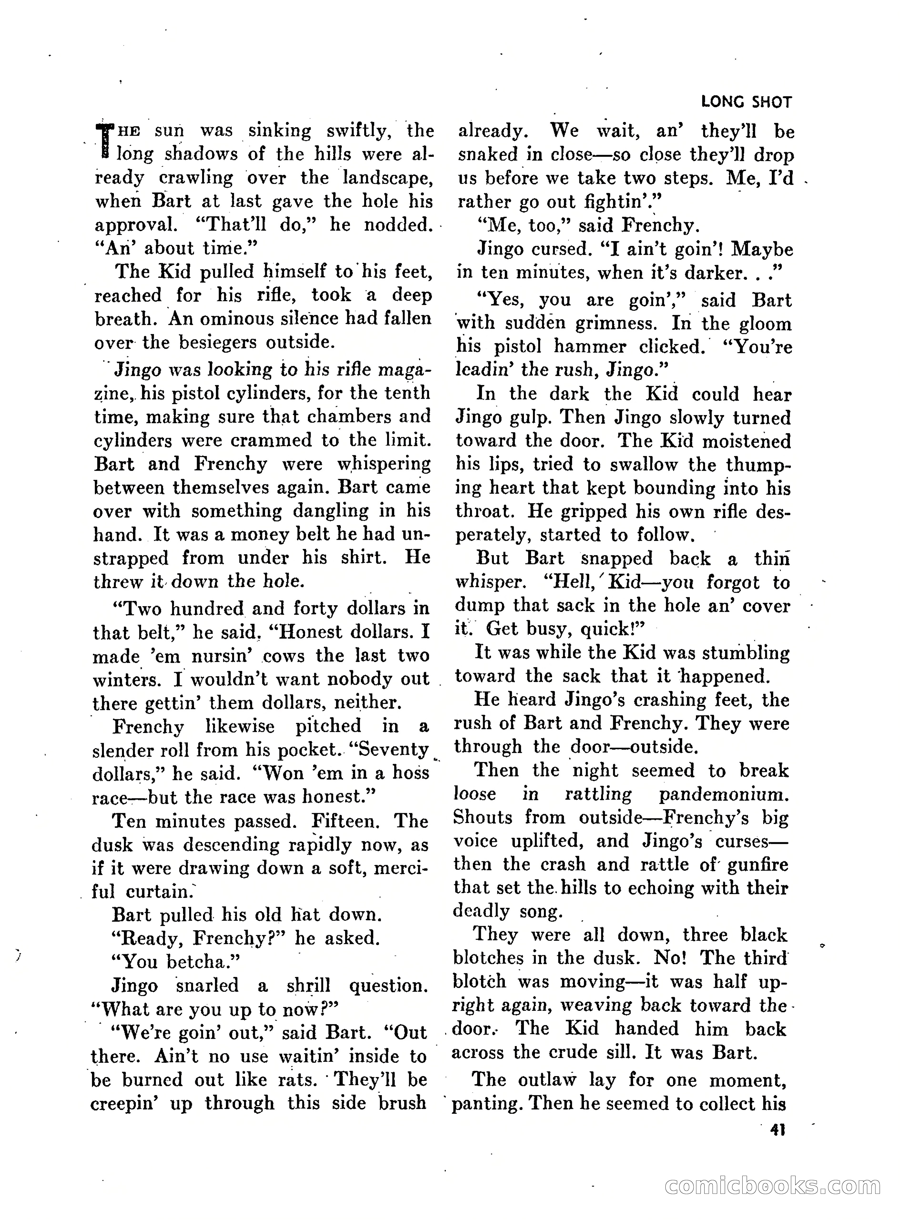 Walt Coburn's Western Magazine, March 1951 — page 41 of 116