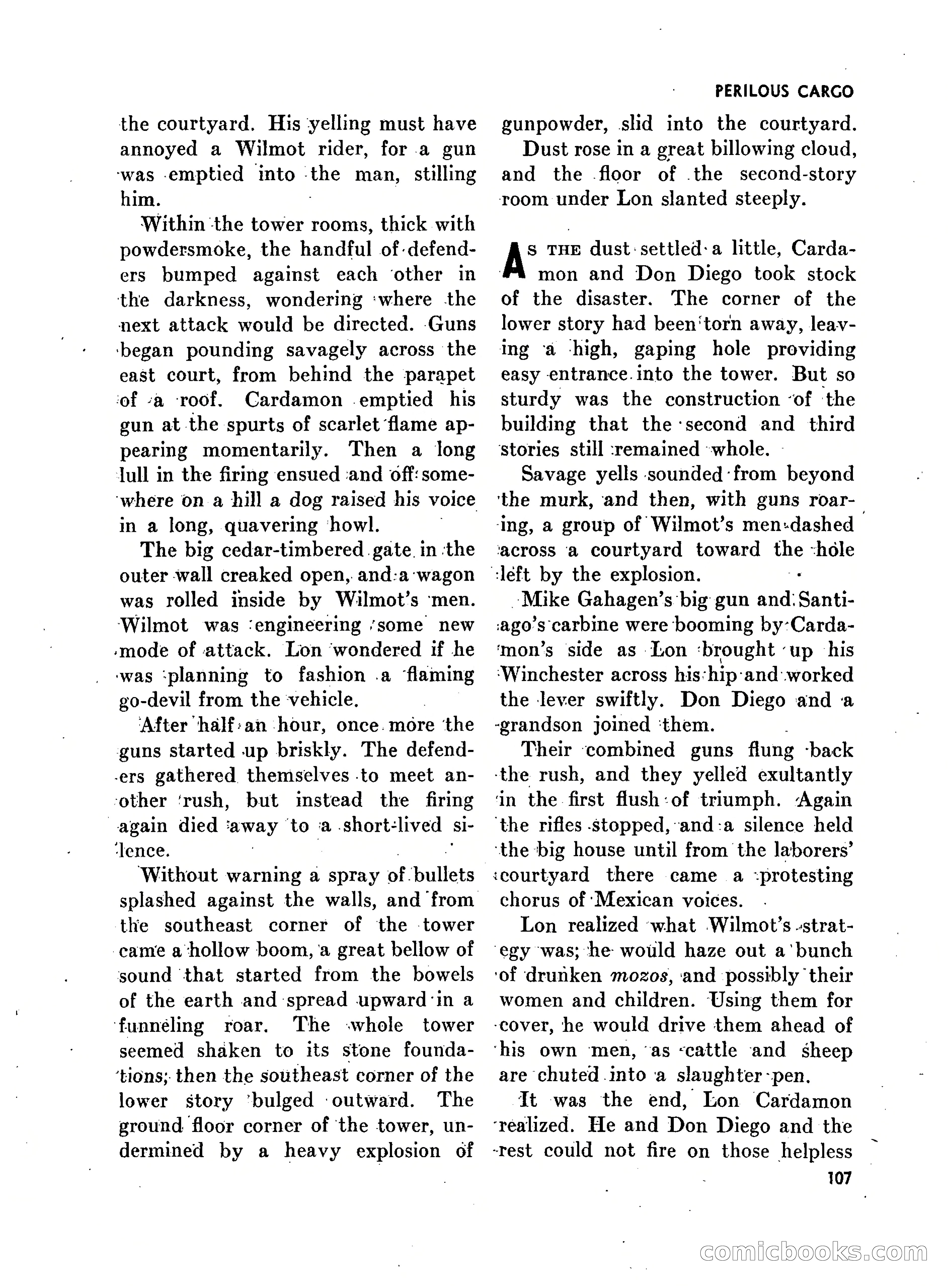 Walt Coburn's Western Magazine, March 1951 — page 107 of 116