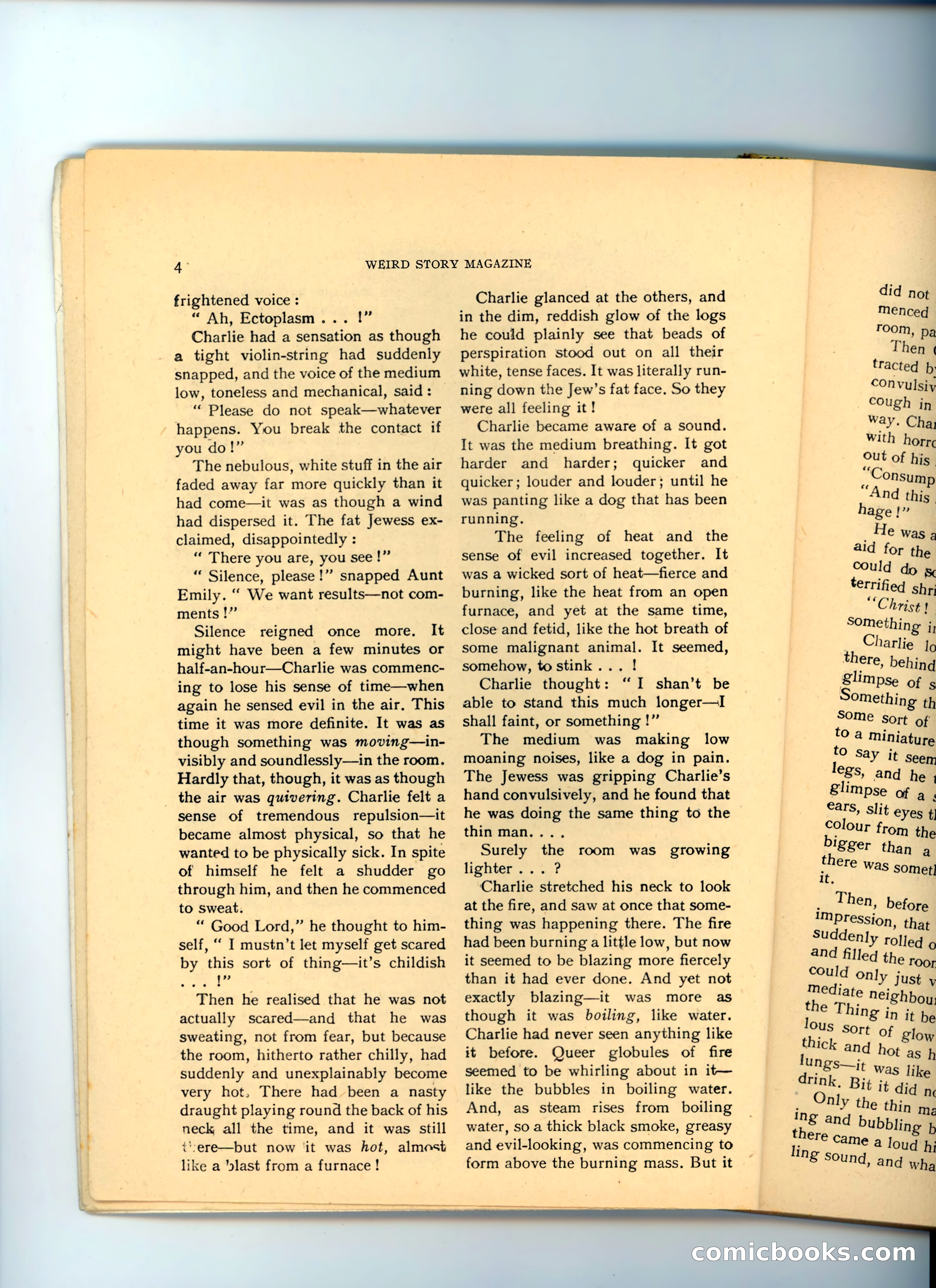 Weird Story Magazine, August 1940 — page 6 of 101