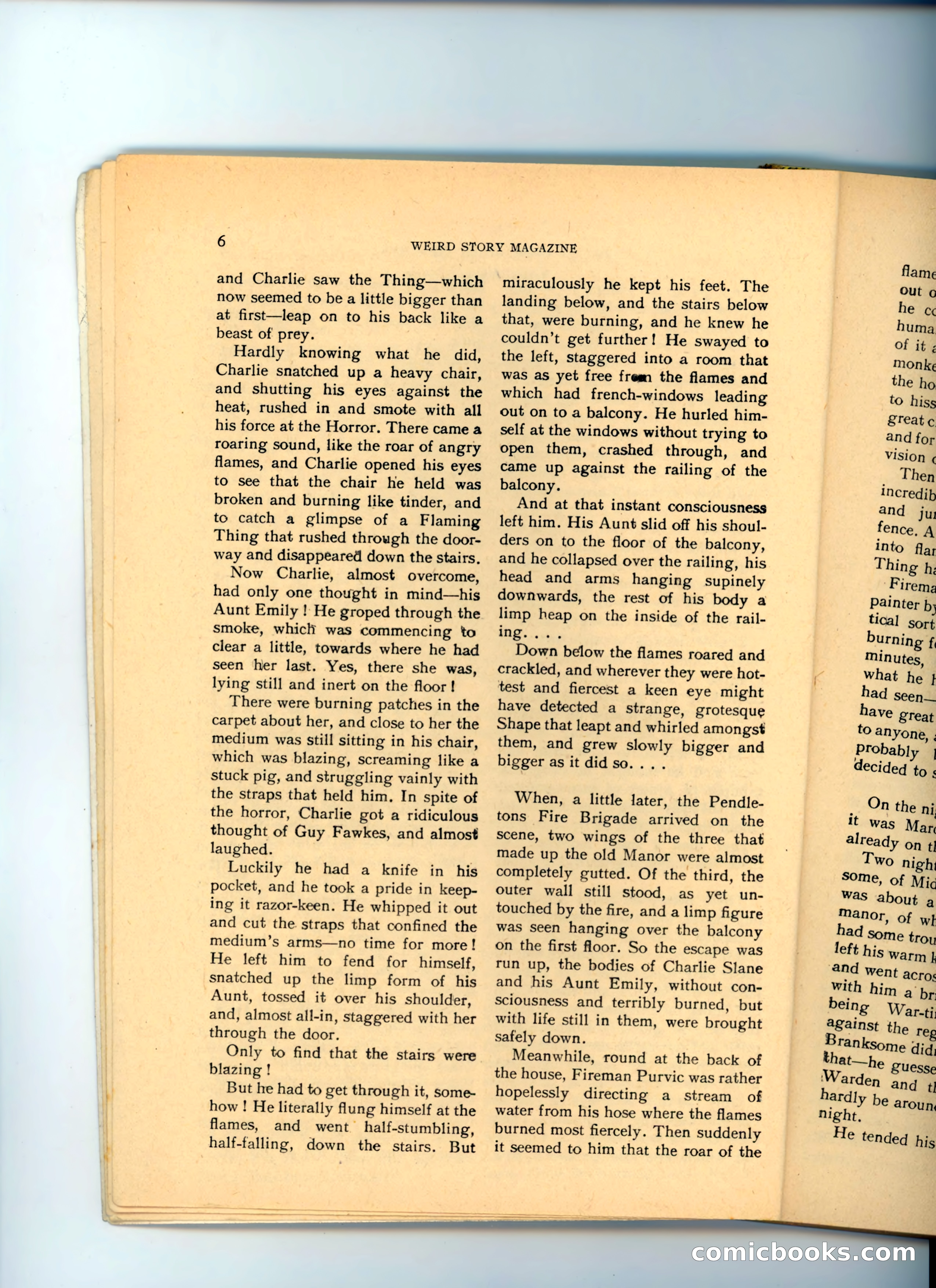 Weird Story Magazine, August 1940 — page 8 of 101