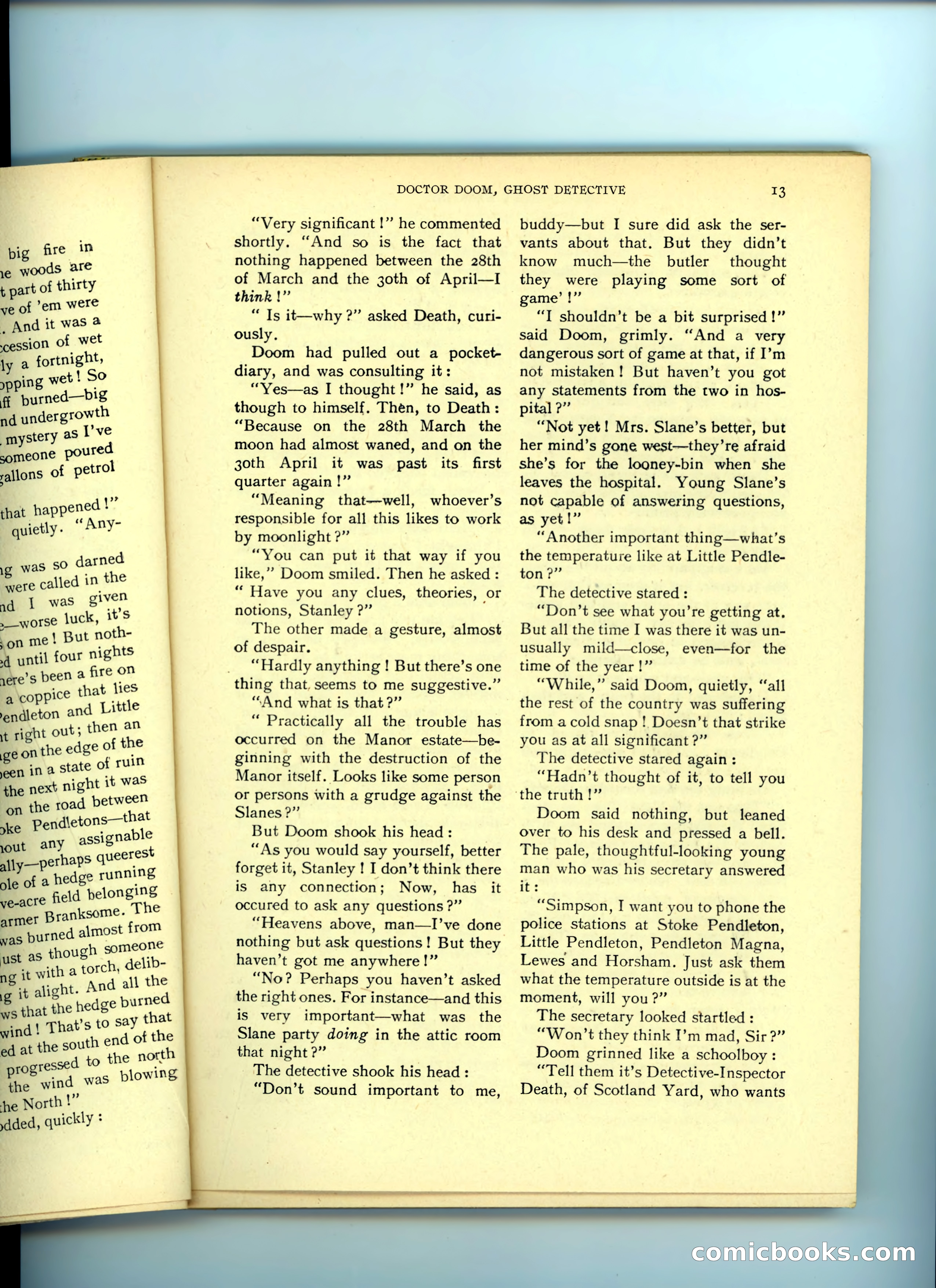Weird Story Magazine, August 1940 — page 15 of 101