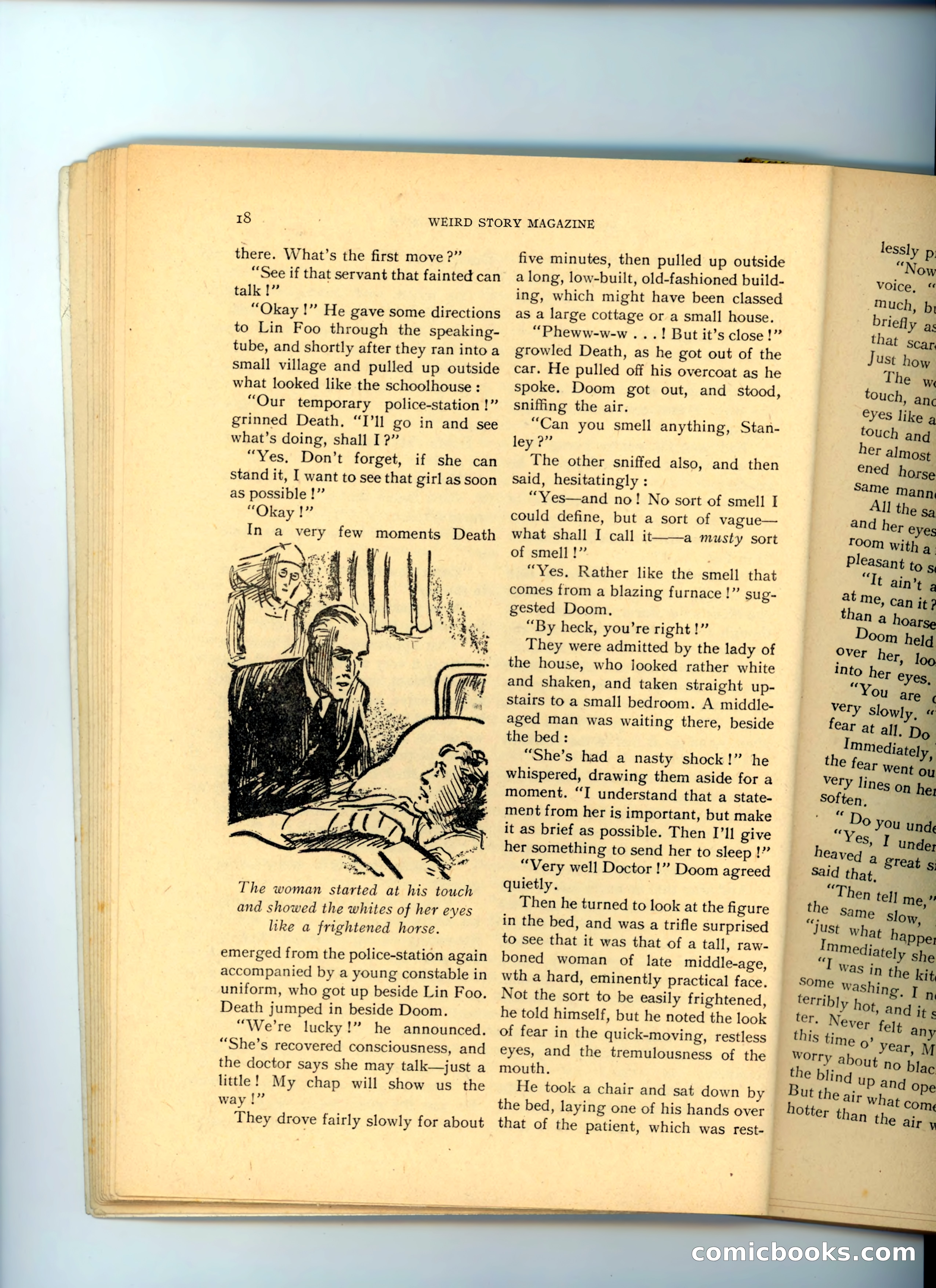 Weird Story Magazine, August 1940 — page 20 of 101
