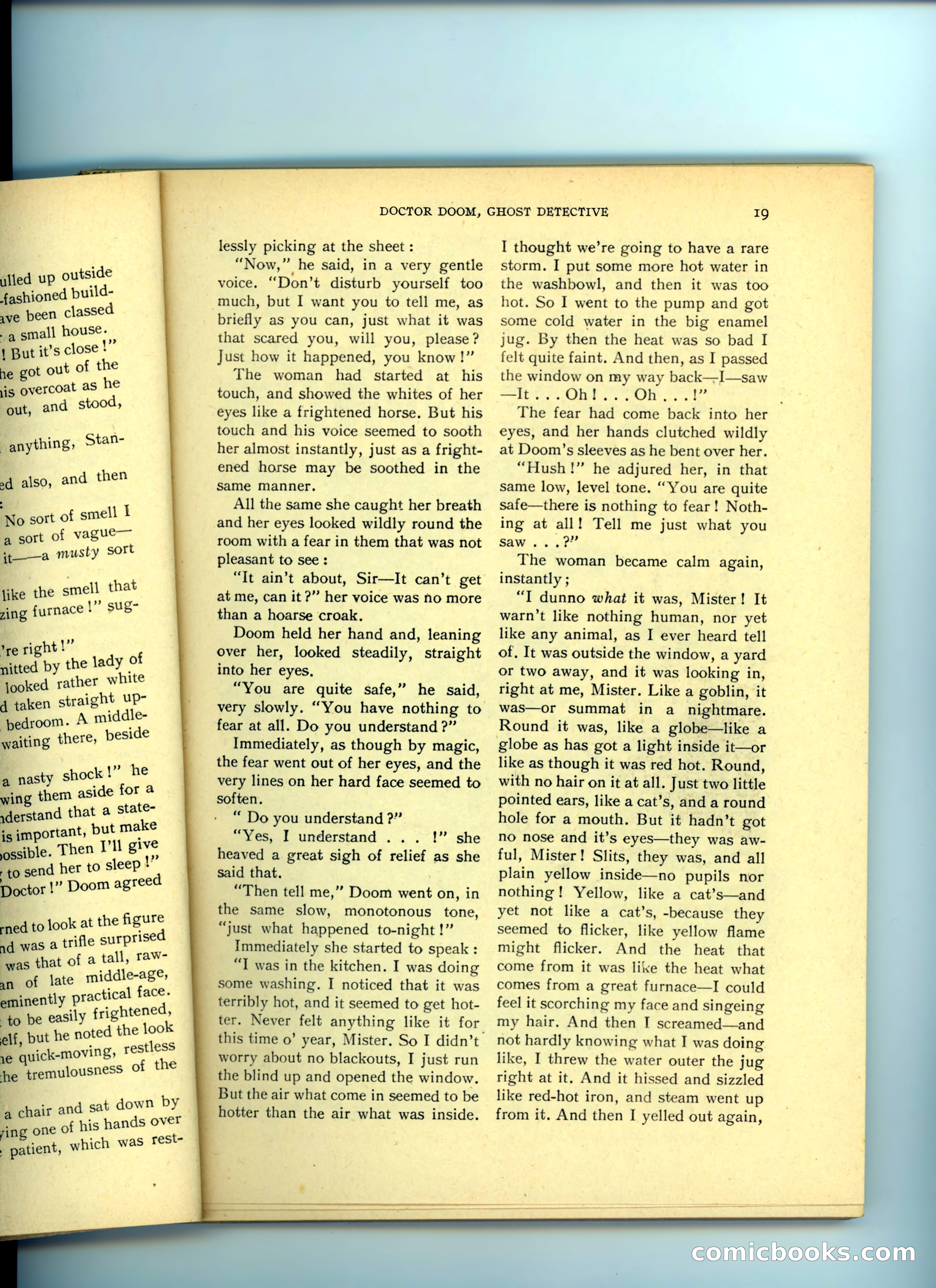 Weird Story Magazine, August 1940 — page 21 of 101