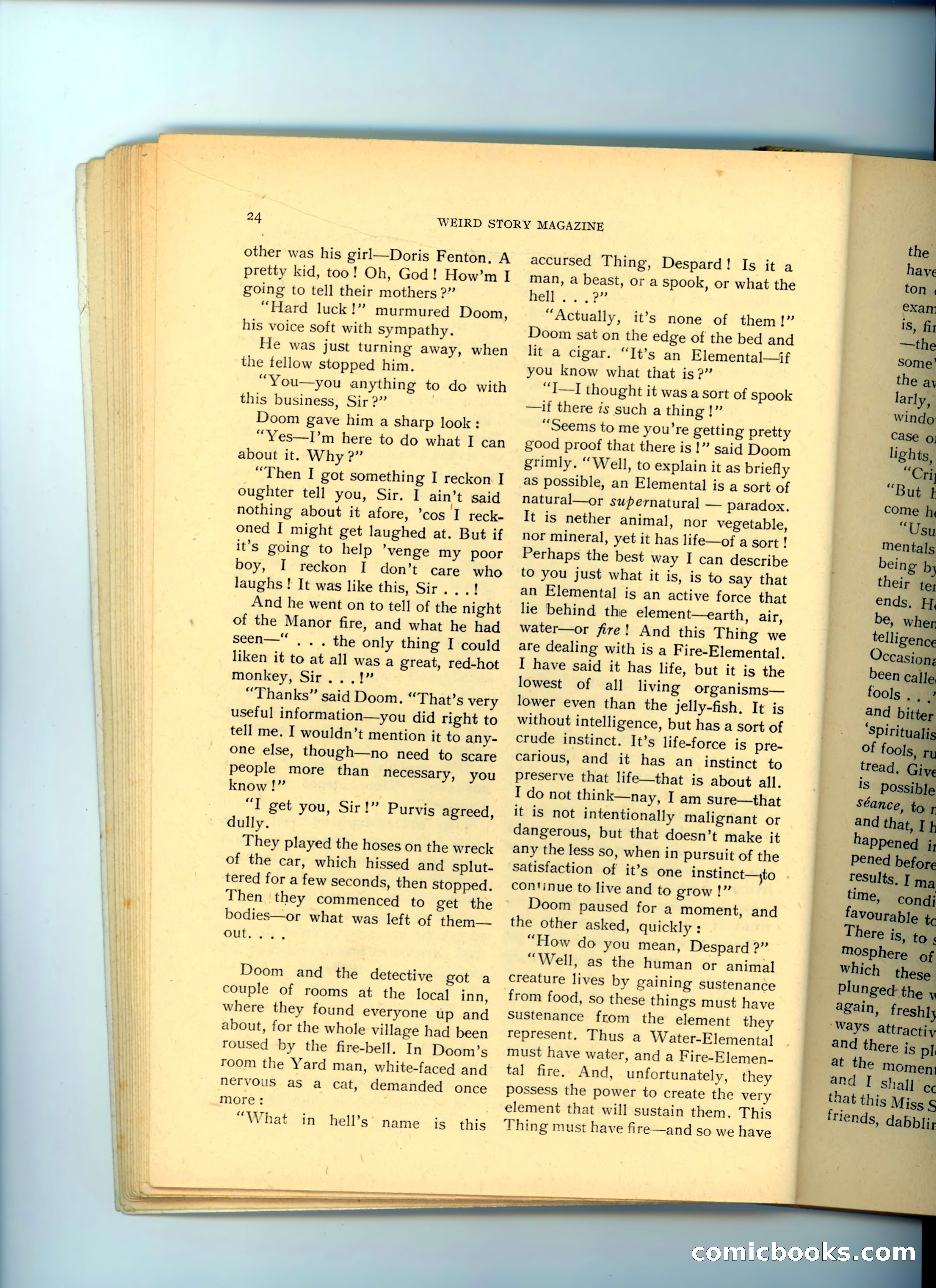Weird Story Magazine, August 1940 — page 26 of 101