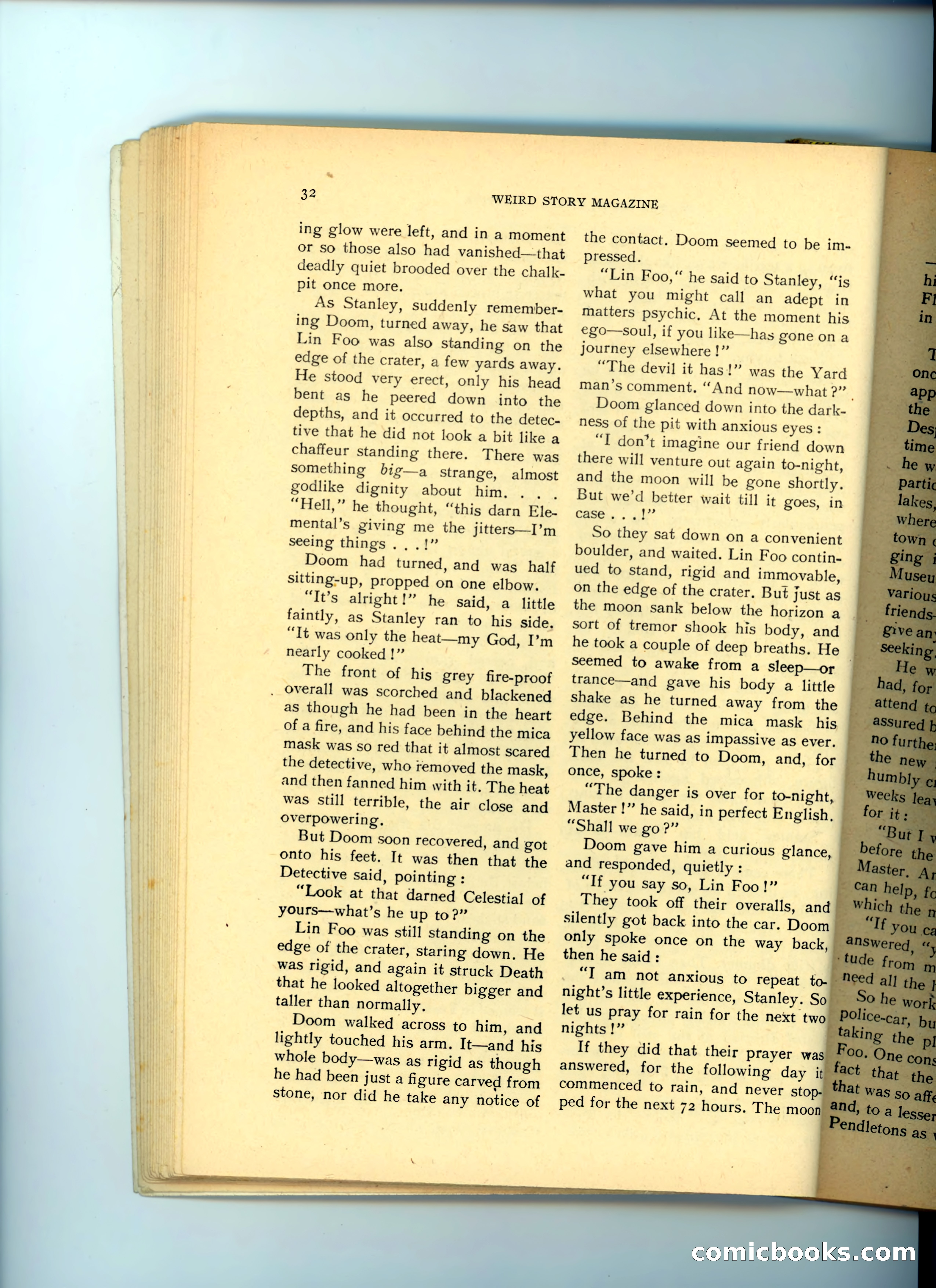 Weird Story Magazine, August 1940 — page 34 of 101
