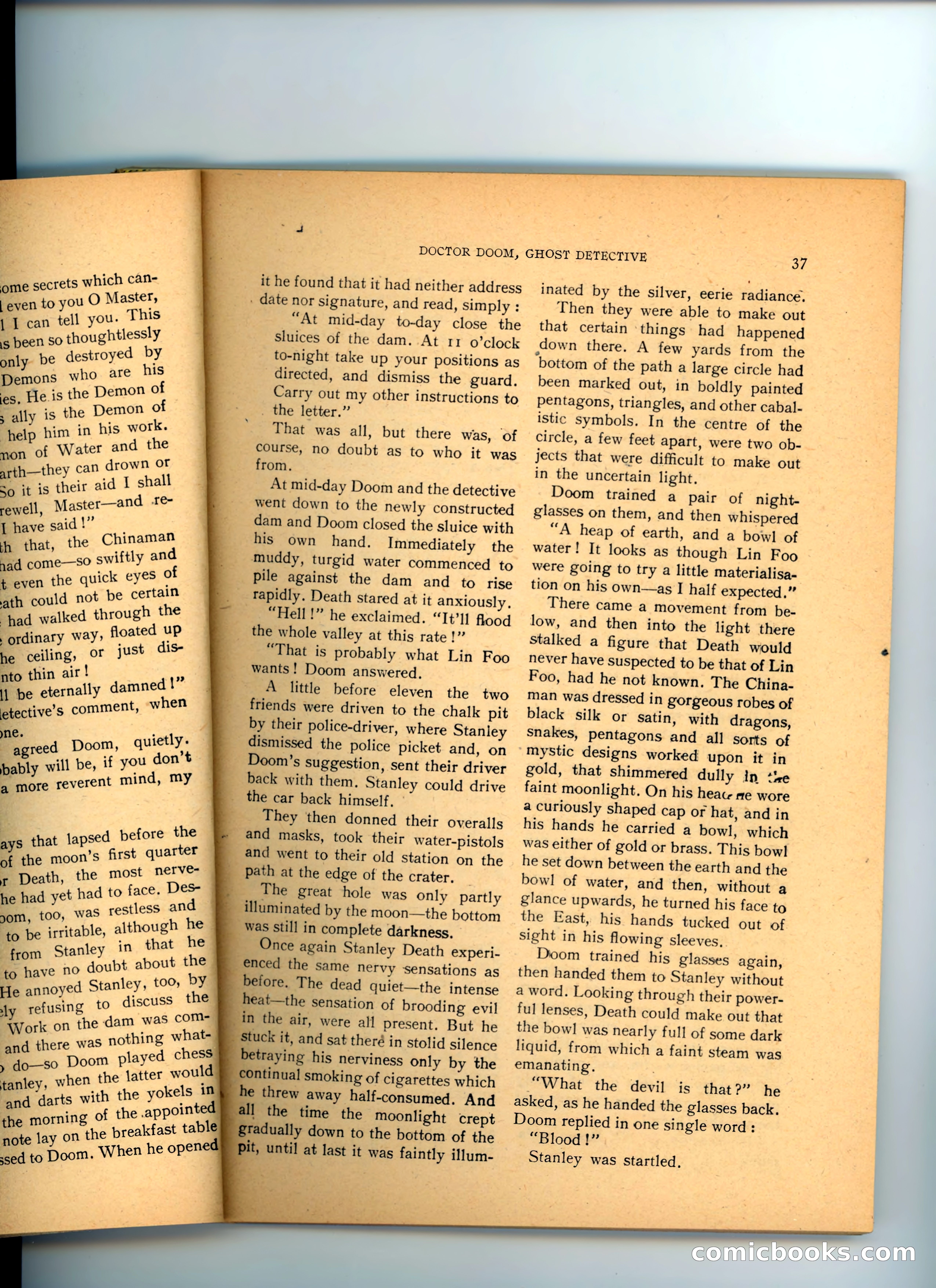 Weird Story Magazine, August 1940 — page 39 of 101