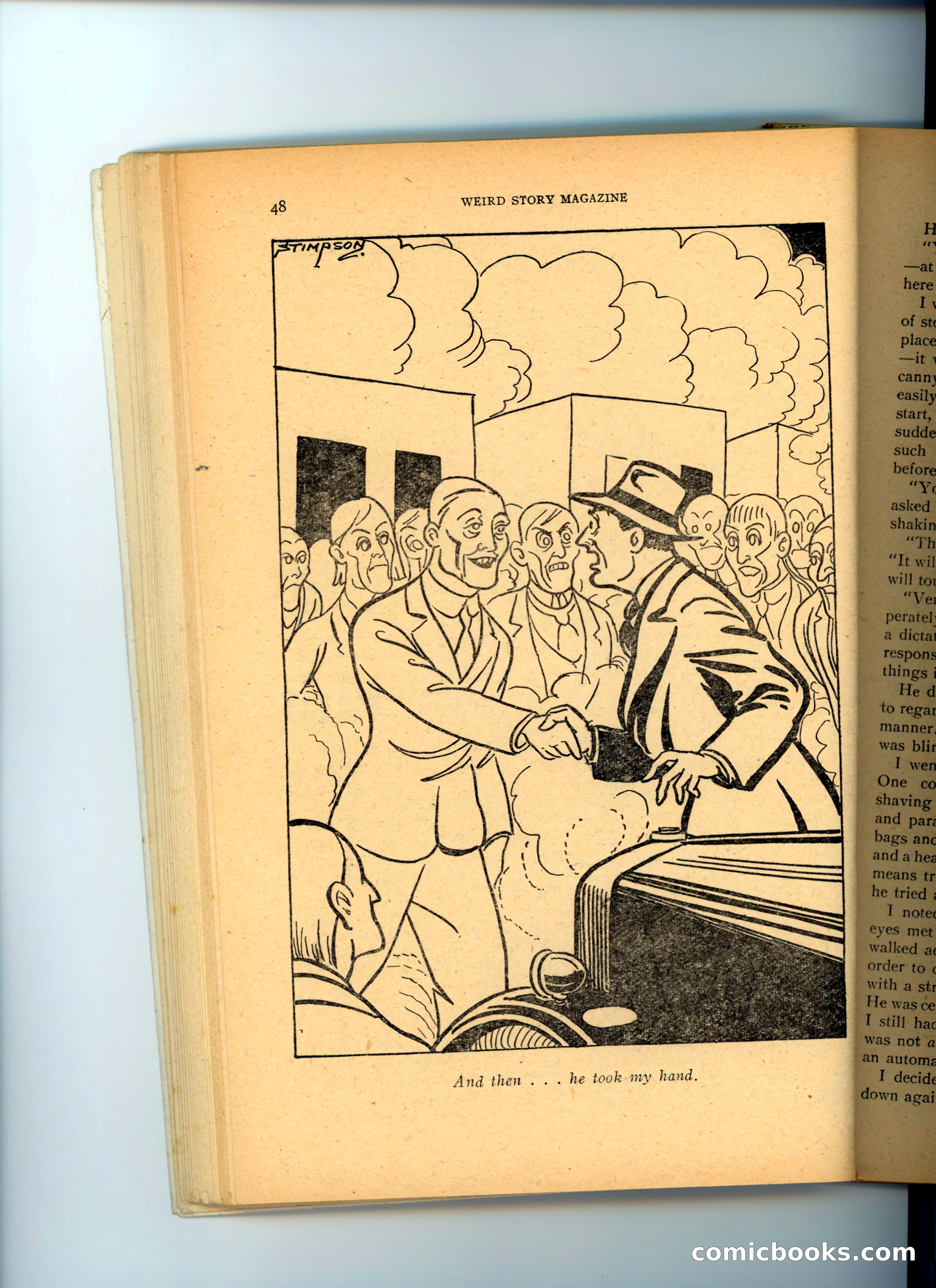Weird Story Magazine, August 1940 — page 50 of 101