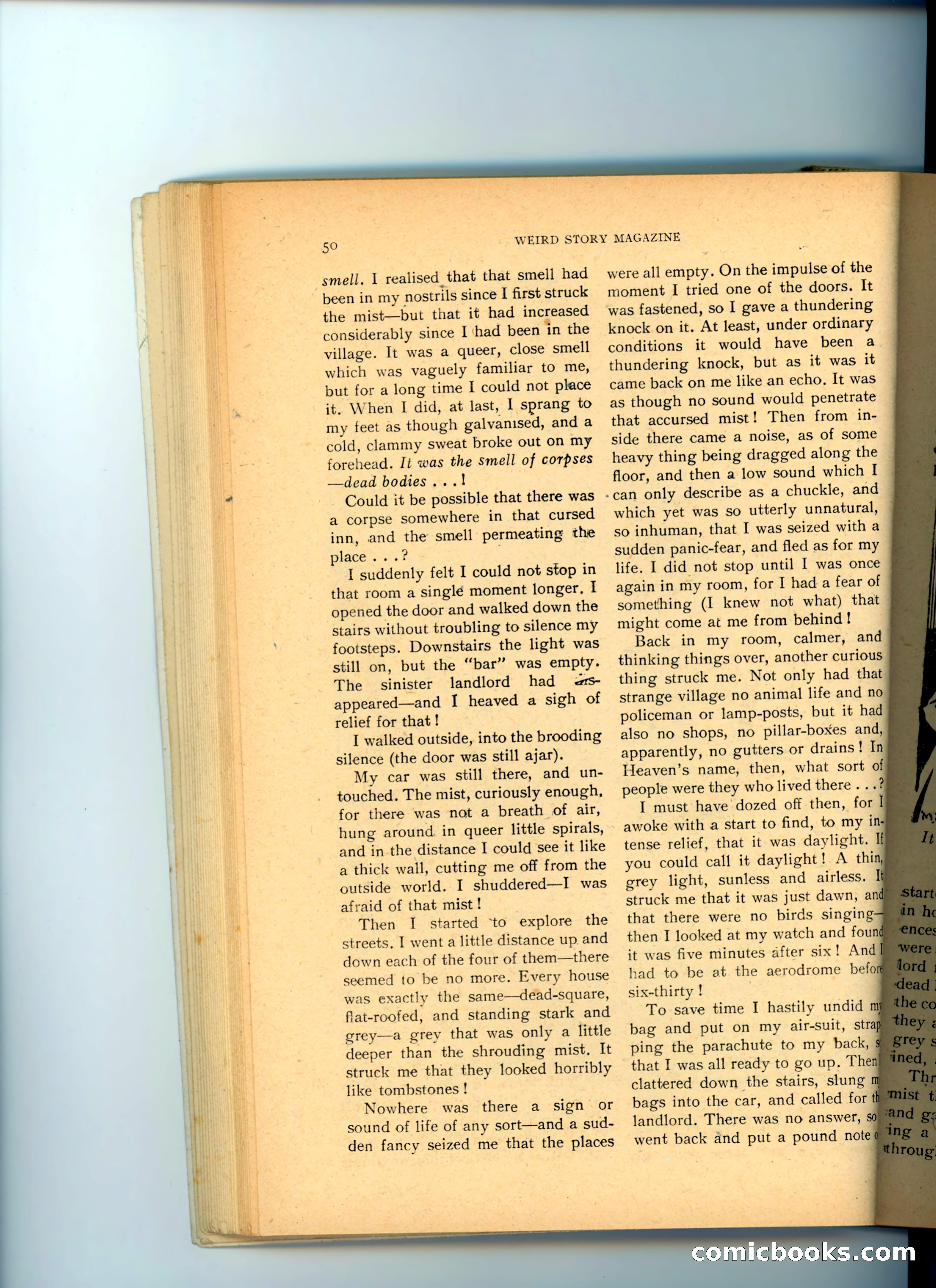 Weird Story Magazine, August 1940 — page 52 of 101