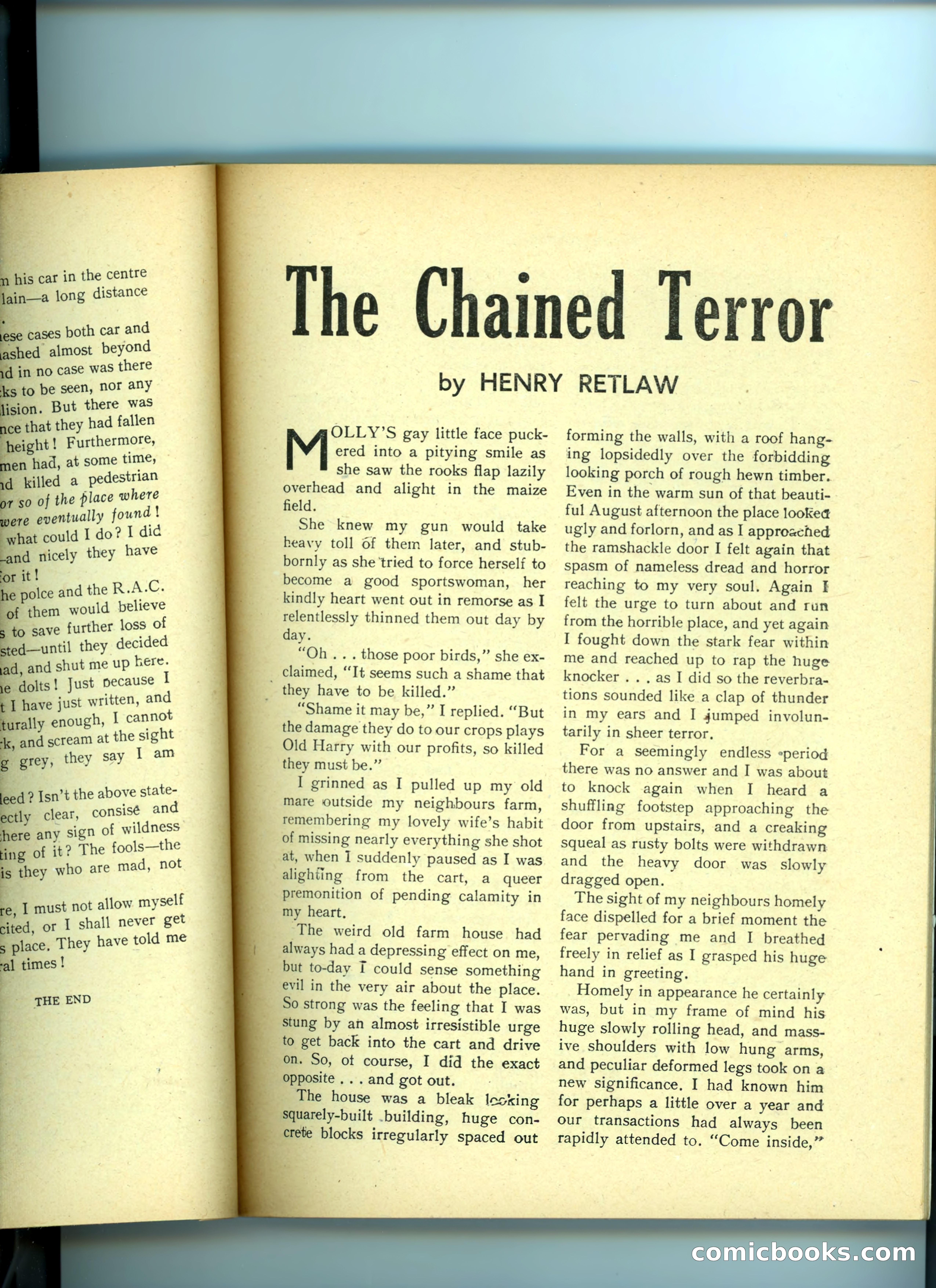 Weird Story Magazine, August 1940 — page 55 of 101