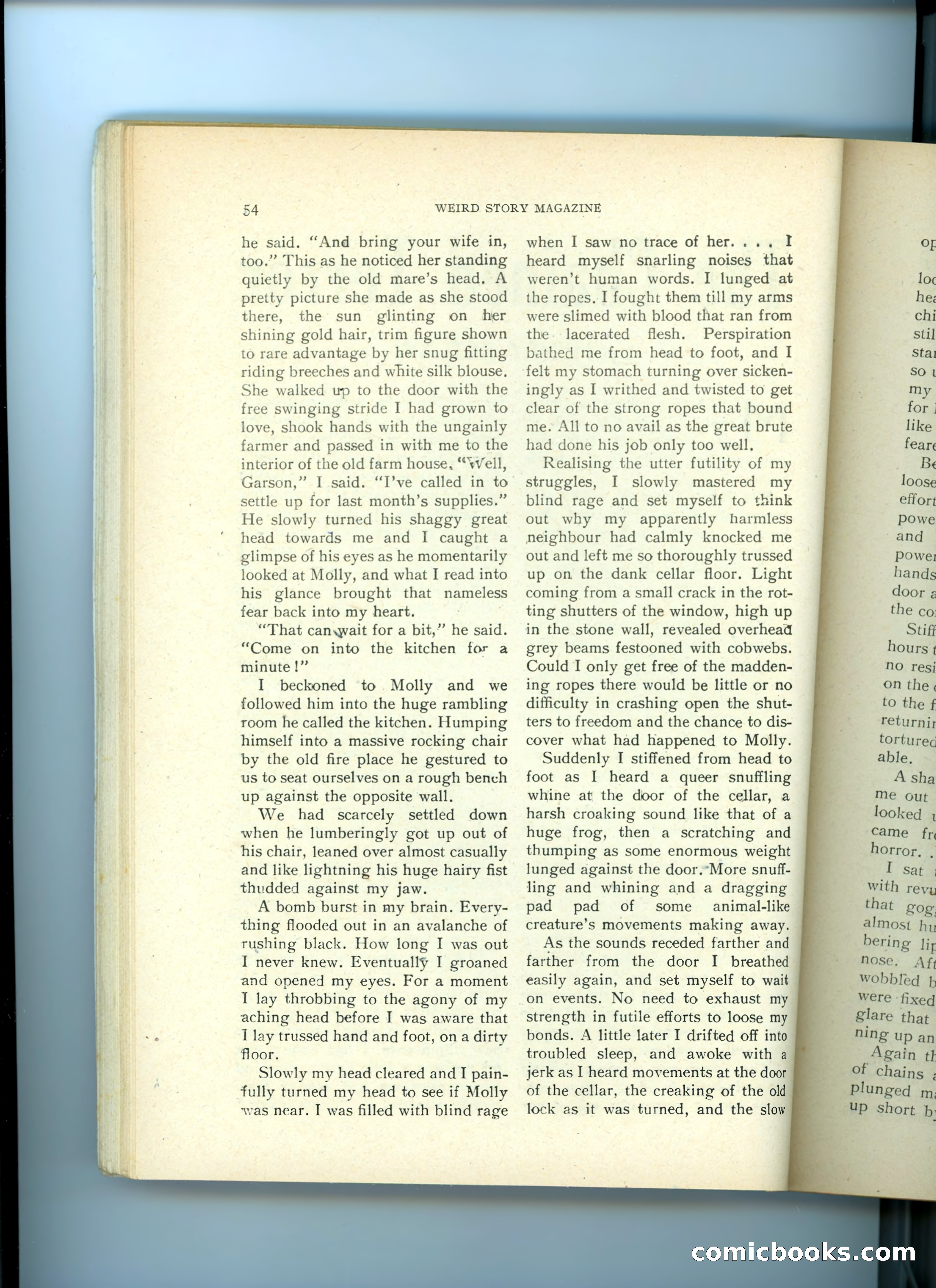 Weird Story Magazine, August 1940 — page 56 of 101