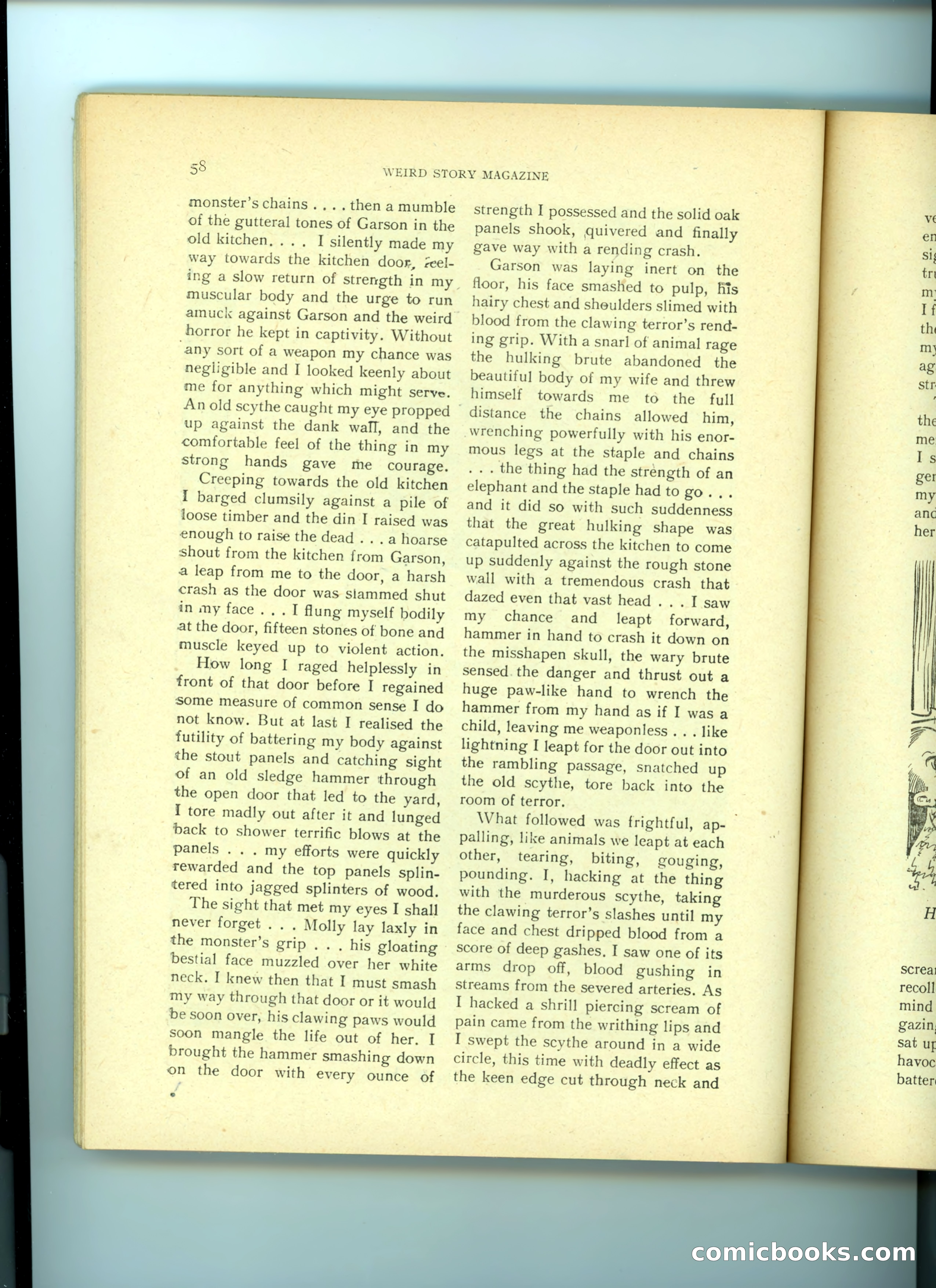 Weird Story Magazine, August 1940 — page 60 of 101
