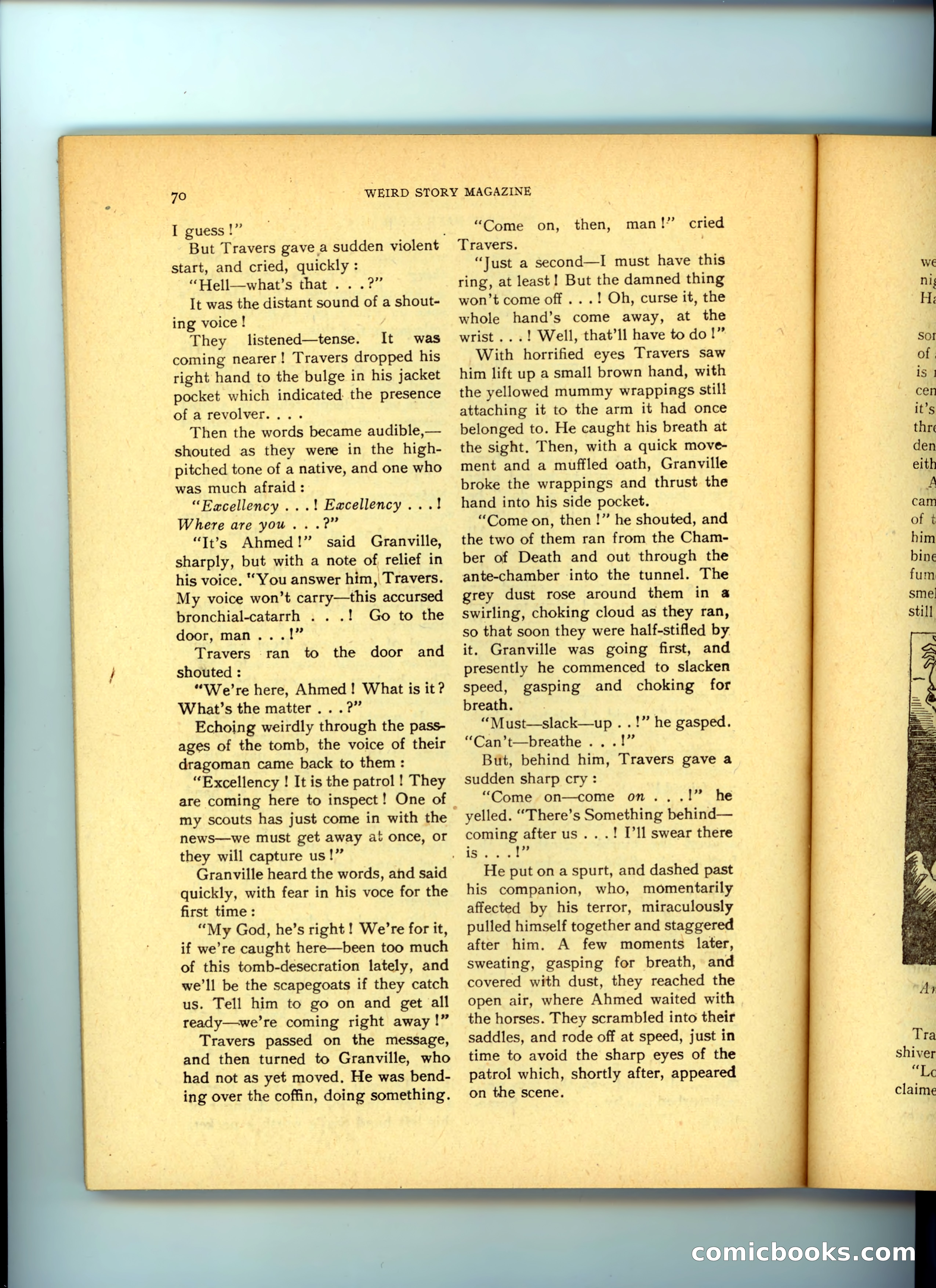 Weird Story Magazine, August 1940 — page 72 of 101