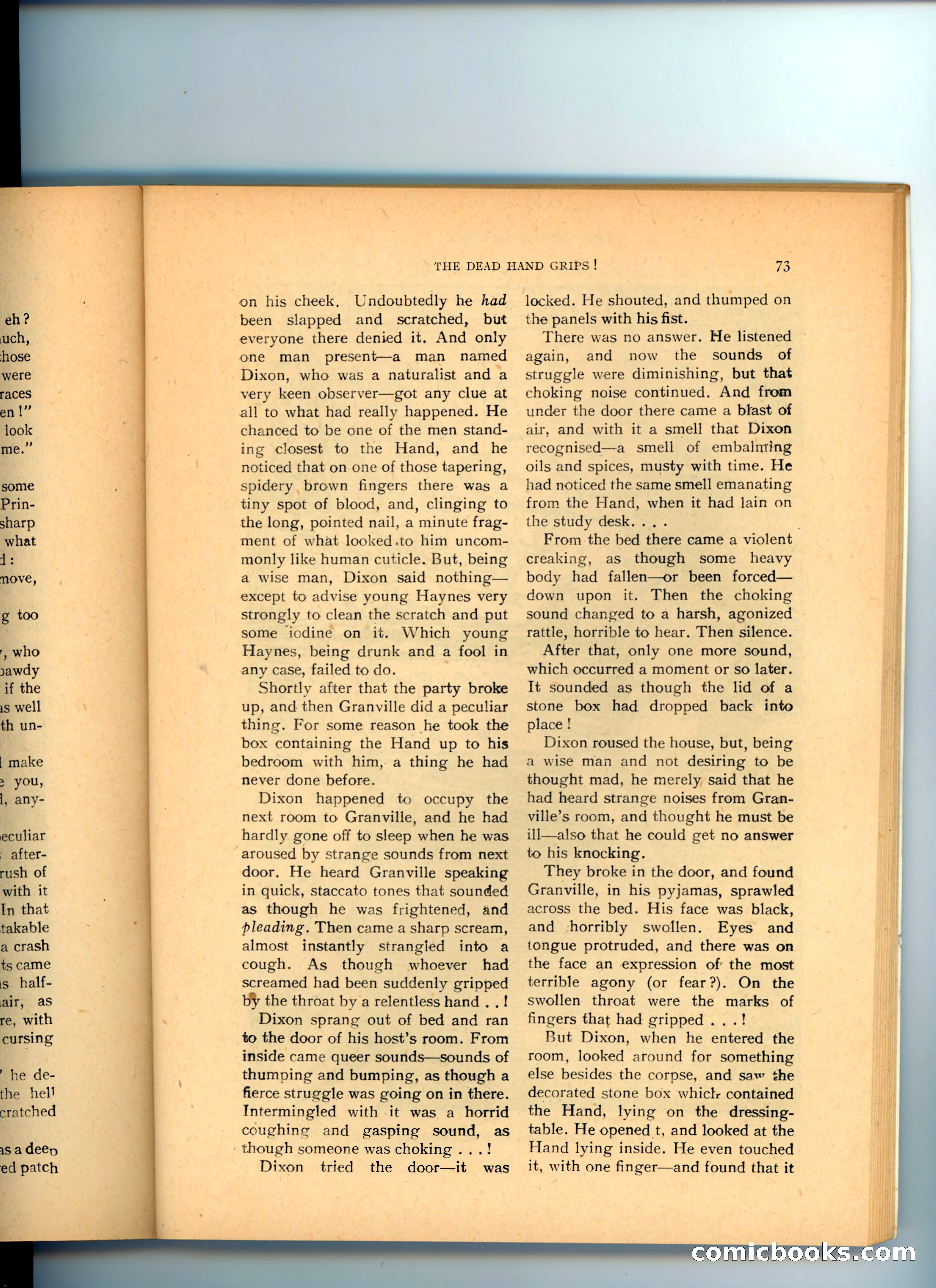 Weird Story Magazine, August 1940 — page 75 of 101