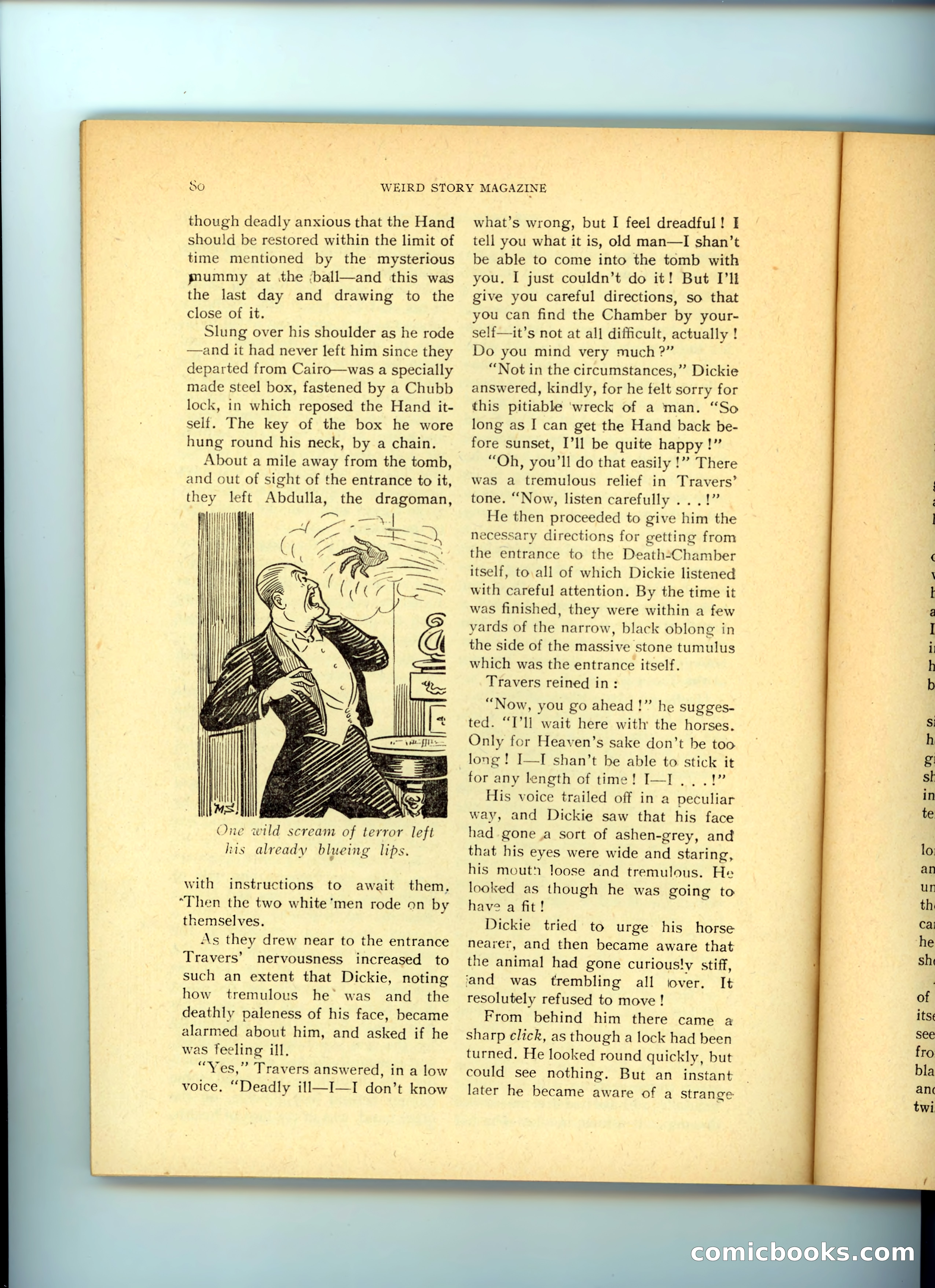 Weird Story Magazine, August 1940 — page 82 of 101