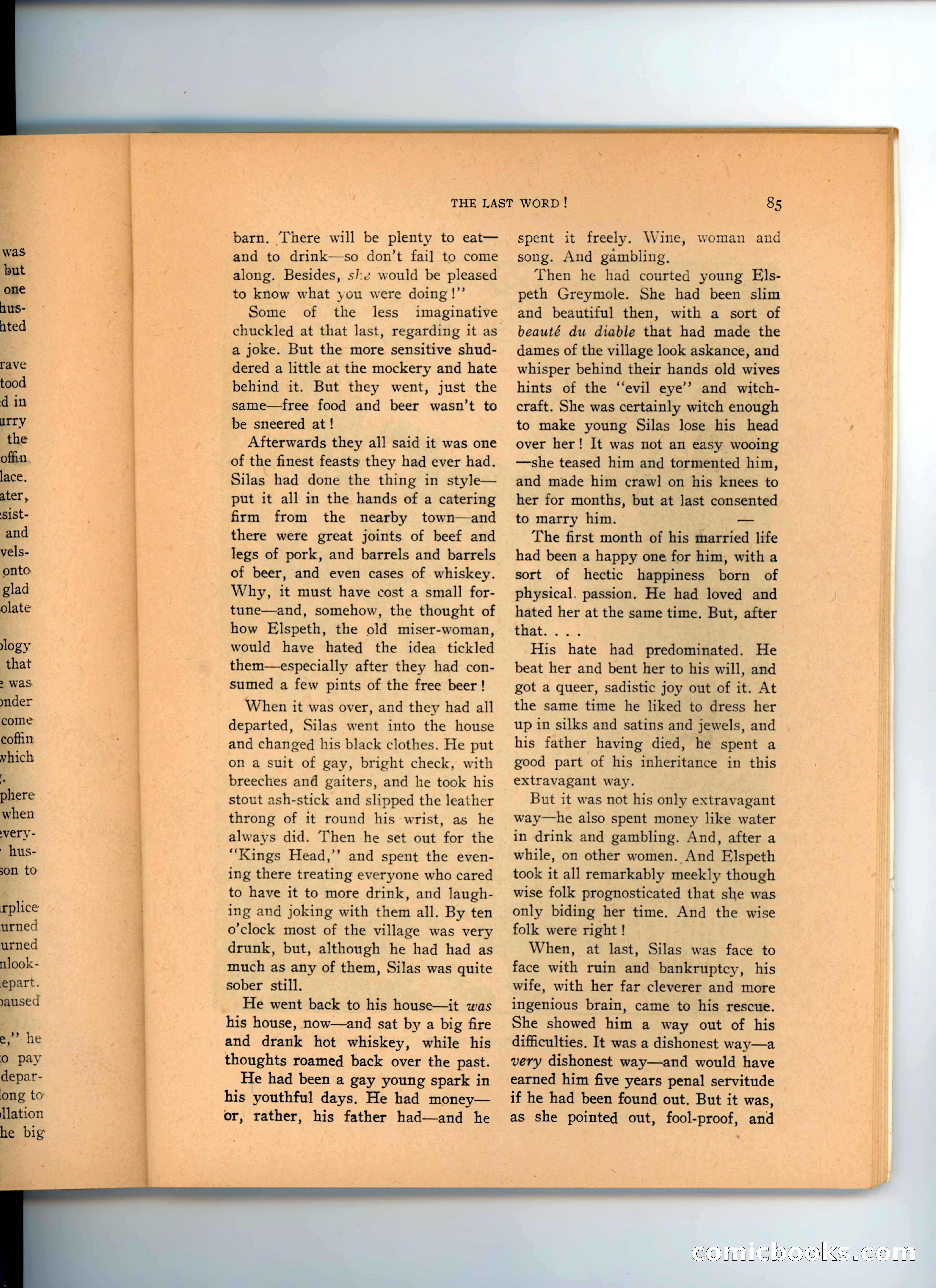 Weird Story Magazine, August 1940 — page 87 of 101