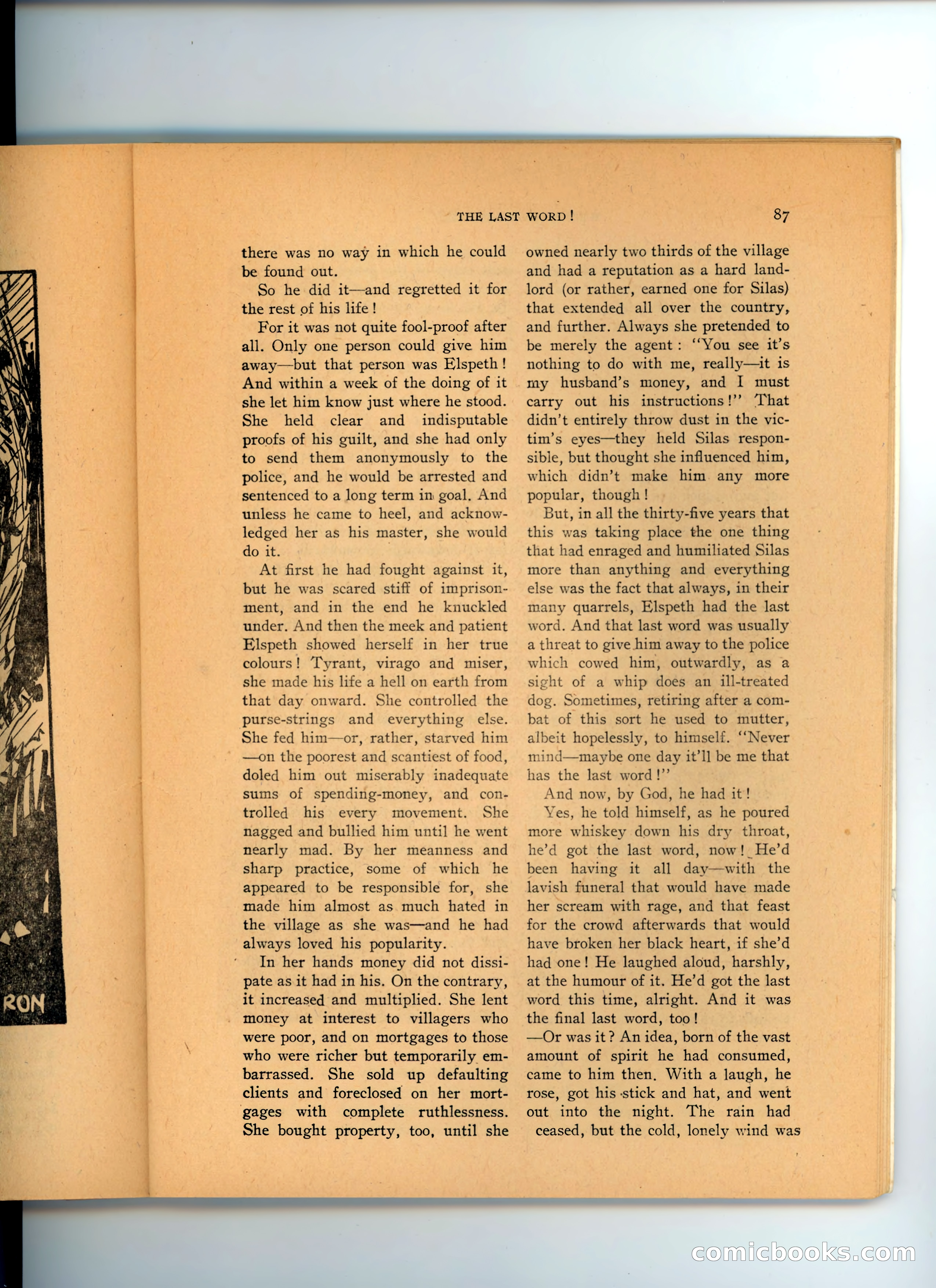 Weird Story Magazine, August 1940 — page 89 of 101