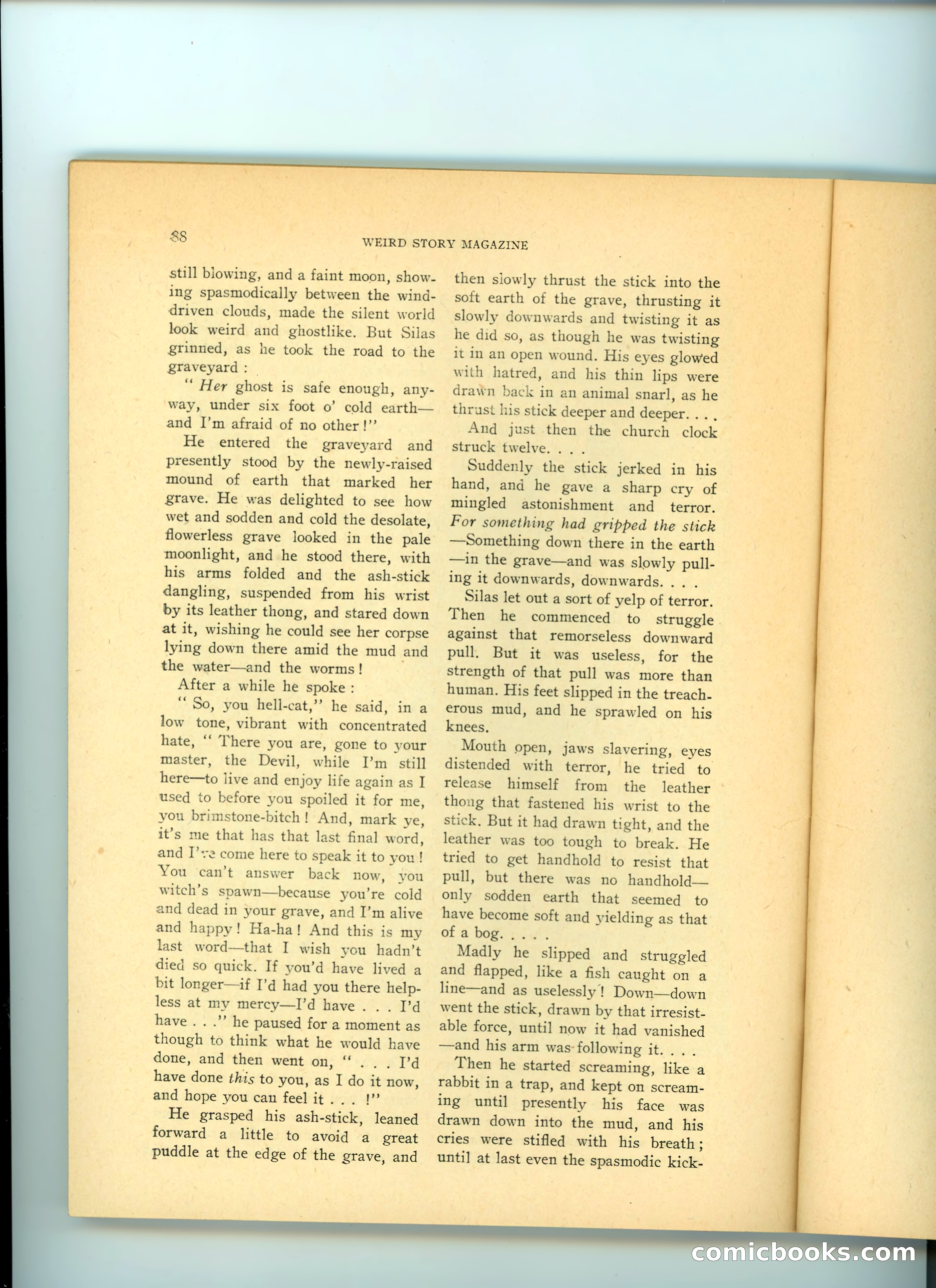 Weird Story Magazine, August 1940 — page 90 of 101