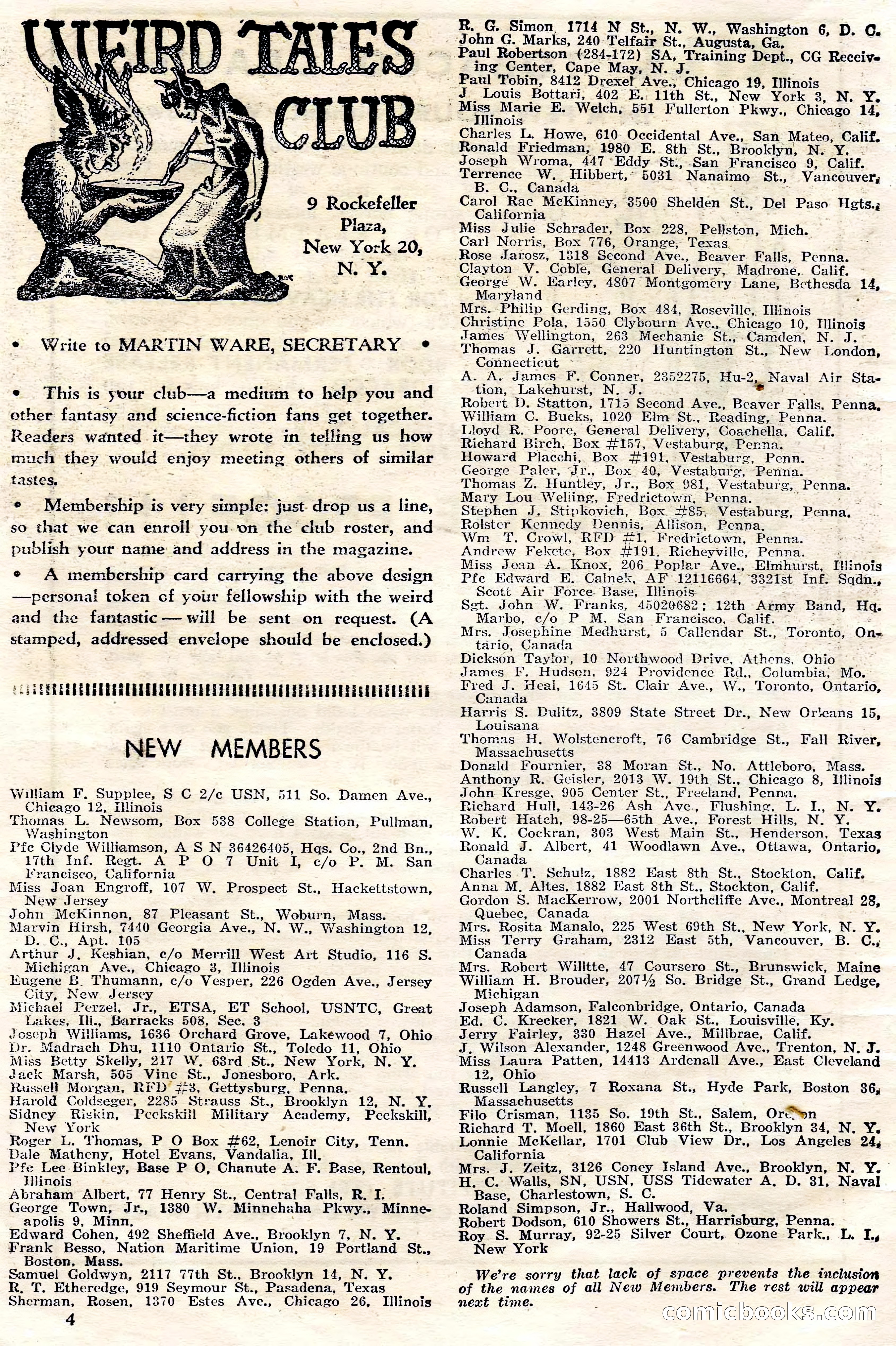 Weird Tales, July 1950 (British Edition) — page 5 of 97