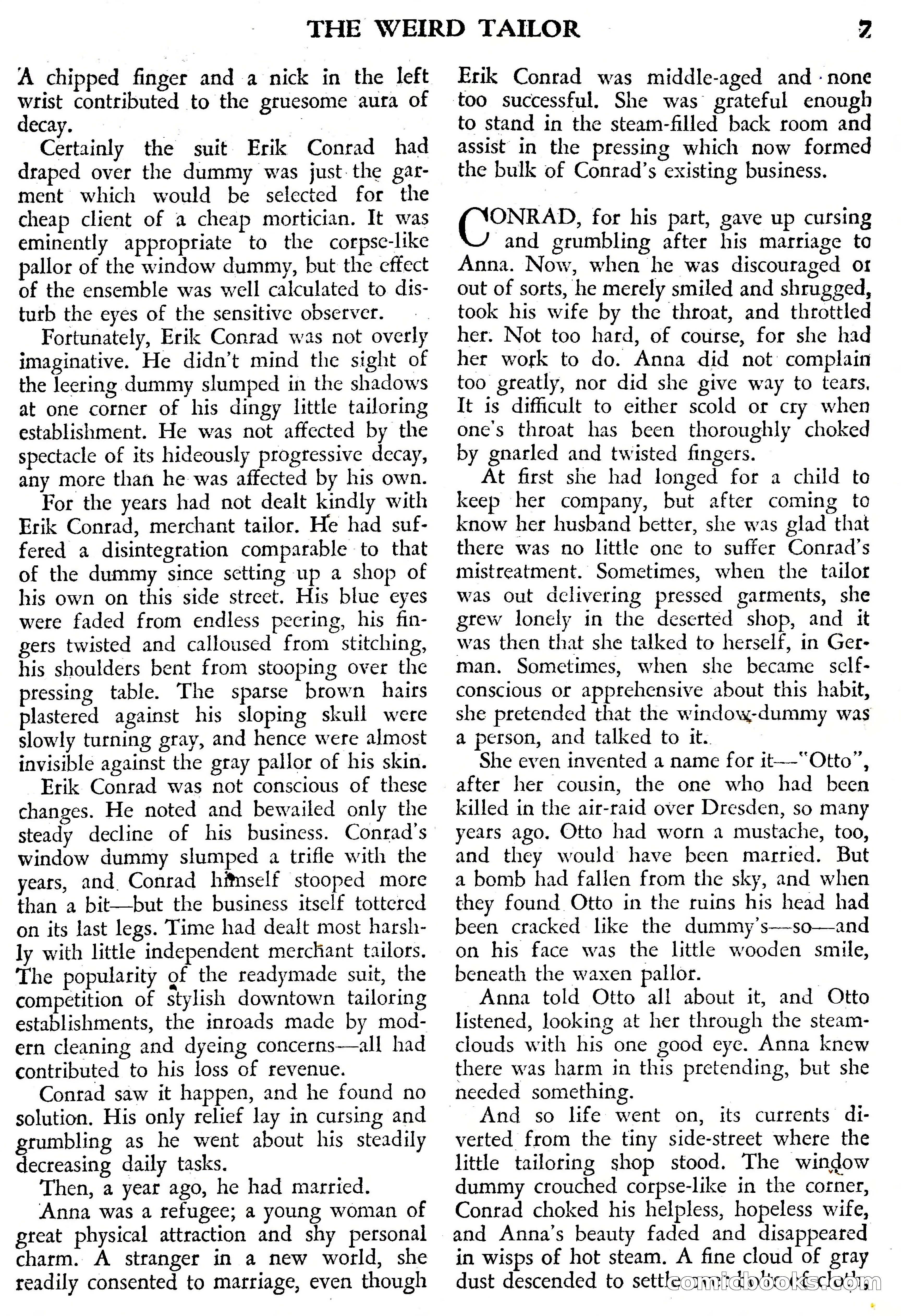Weird Tales, July 1950 (British Edition) — page 8 of 97