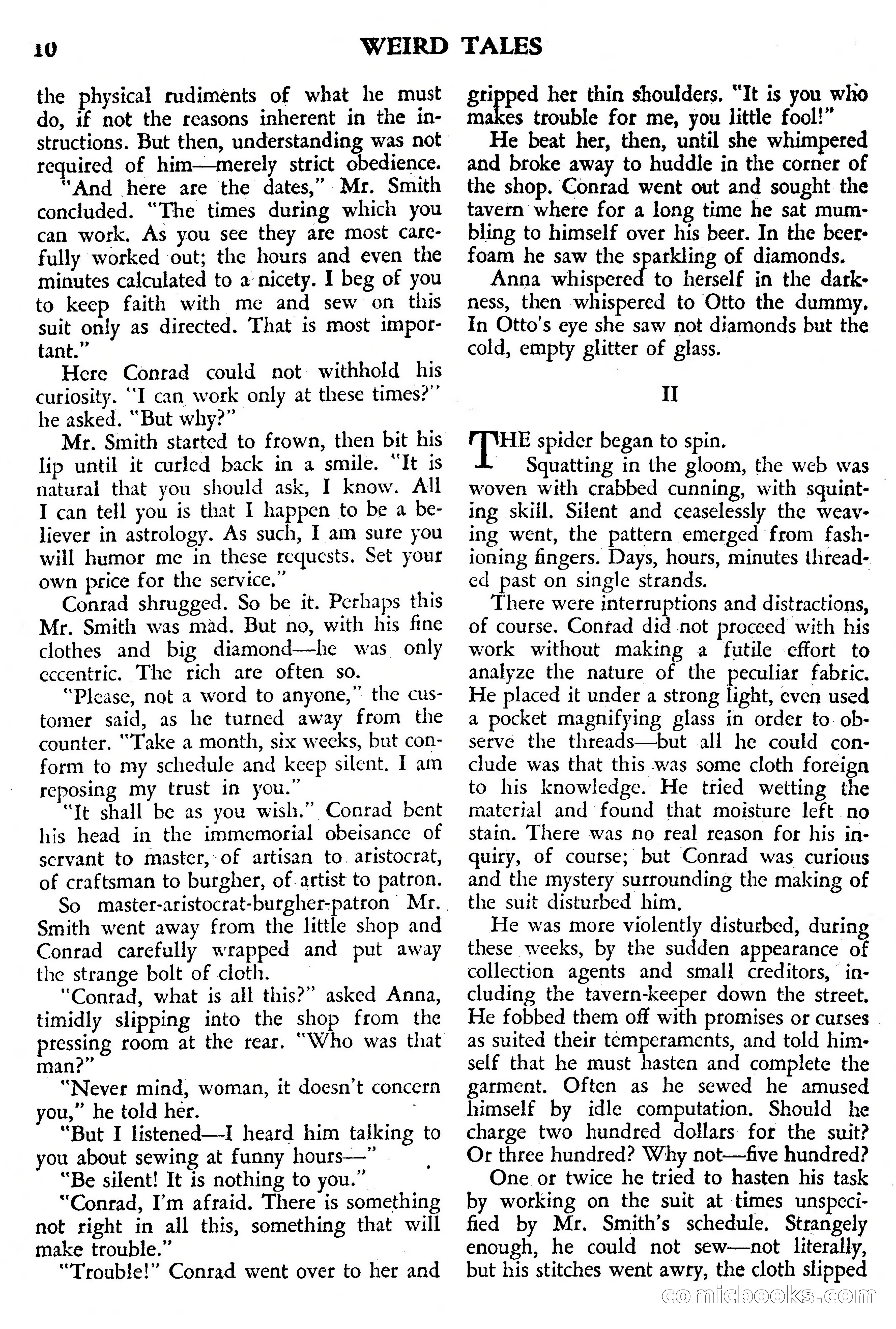 Weird Tales, July 1950 (British Edition) — page 11 of 97