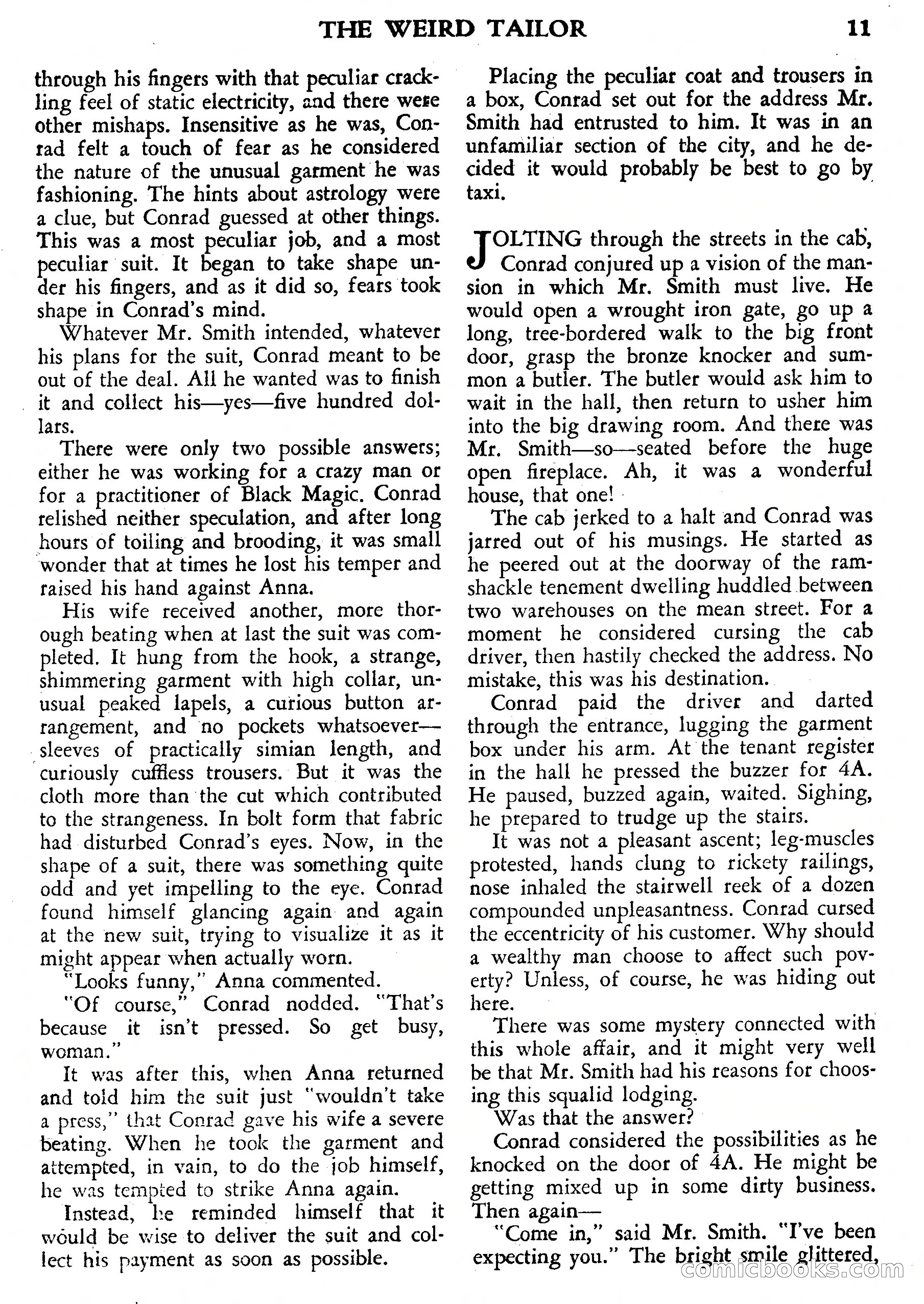 Weird Tales, July 1950 (British Edition) — page 12 of 97