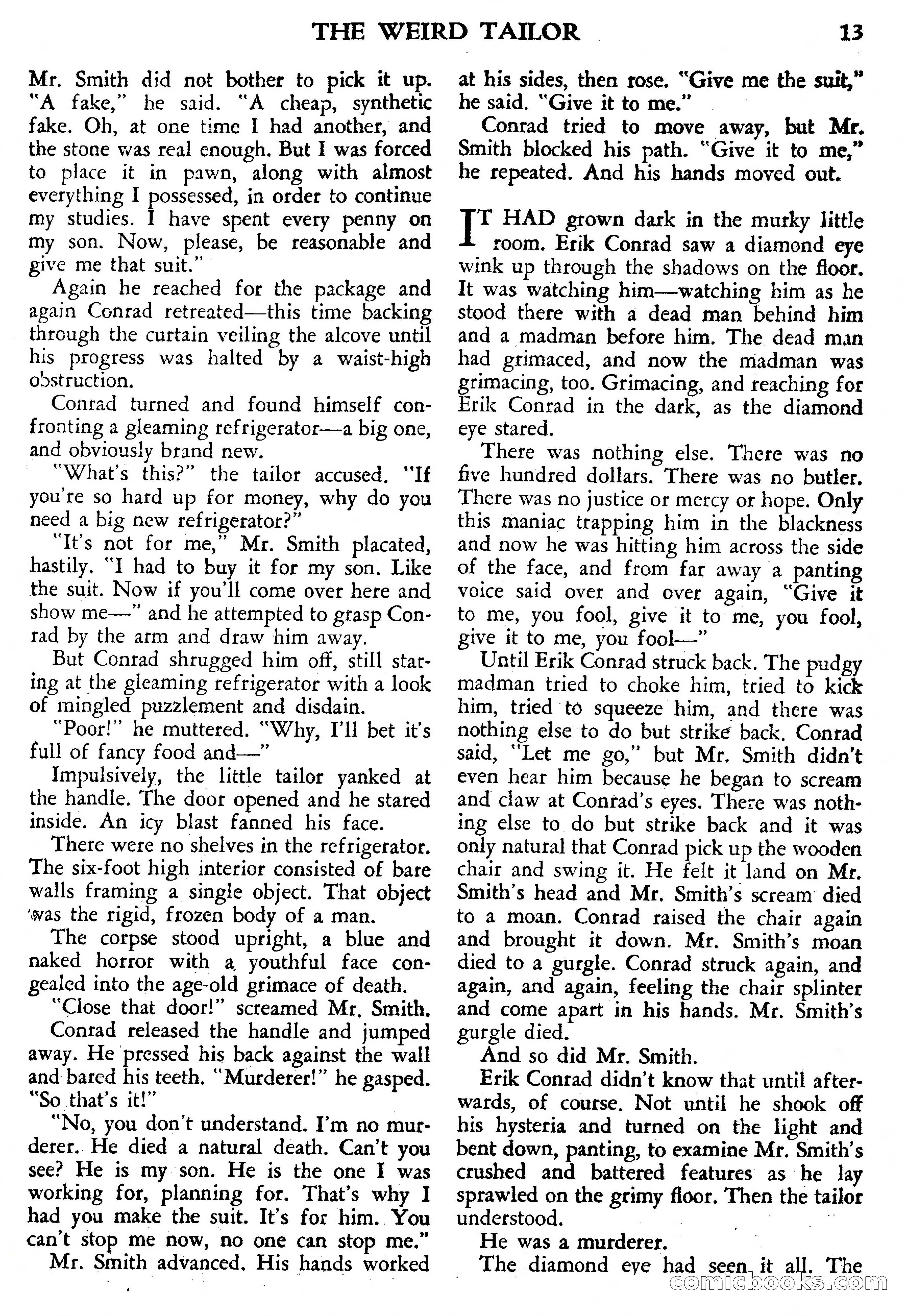 Weird Tales, July 1950 (British Edition) — page 14 of 97