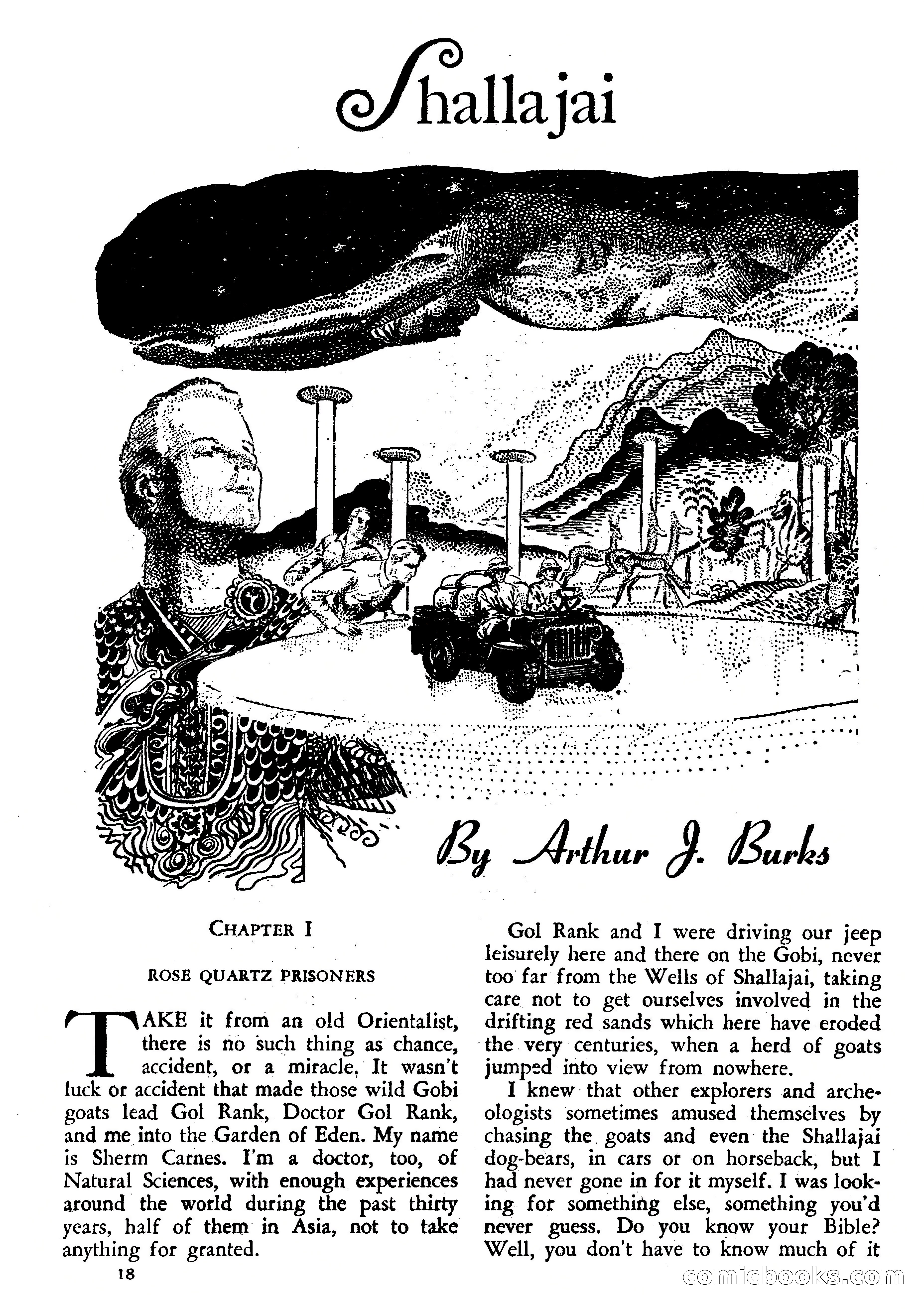 Weird Tales, July 1950 (British Edition) — page 19 of 97