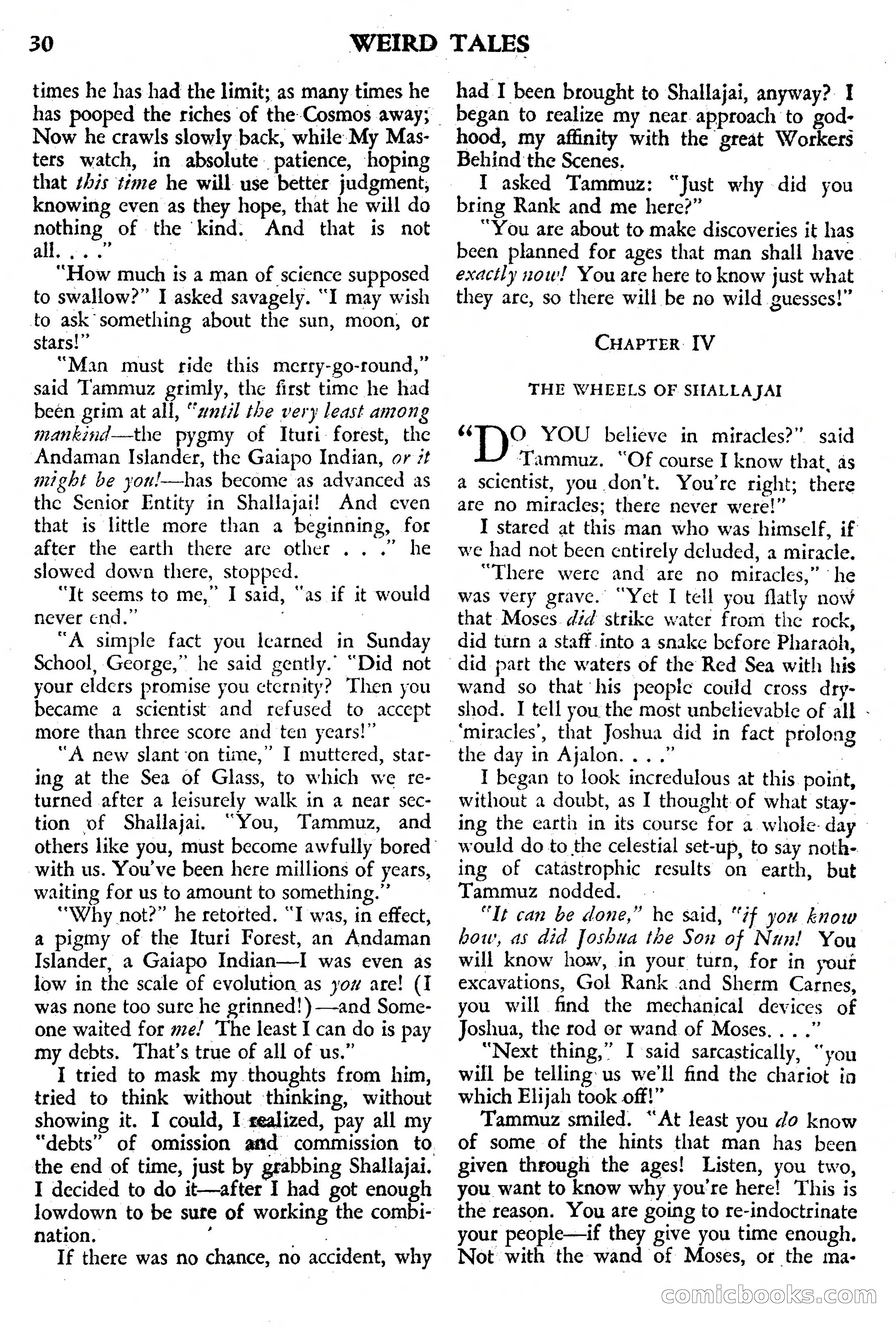 Weird Tales, July 1950 (British Edition) — page 31 of 97