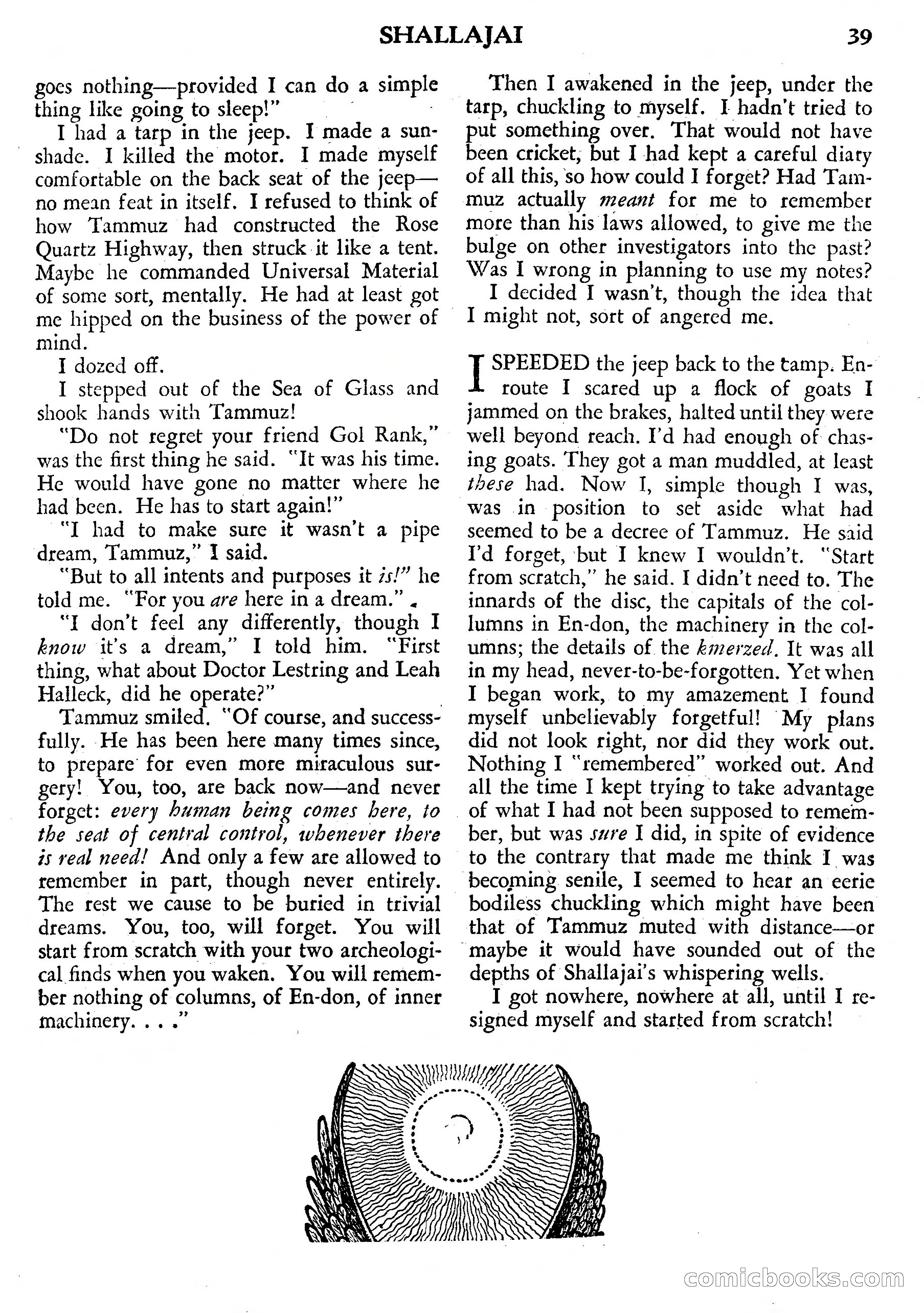 Weird Tales, July 1950 (British Edition) — page 40 of 97