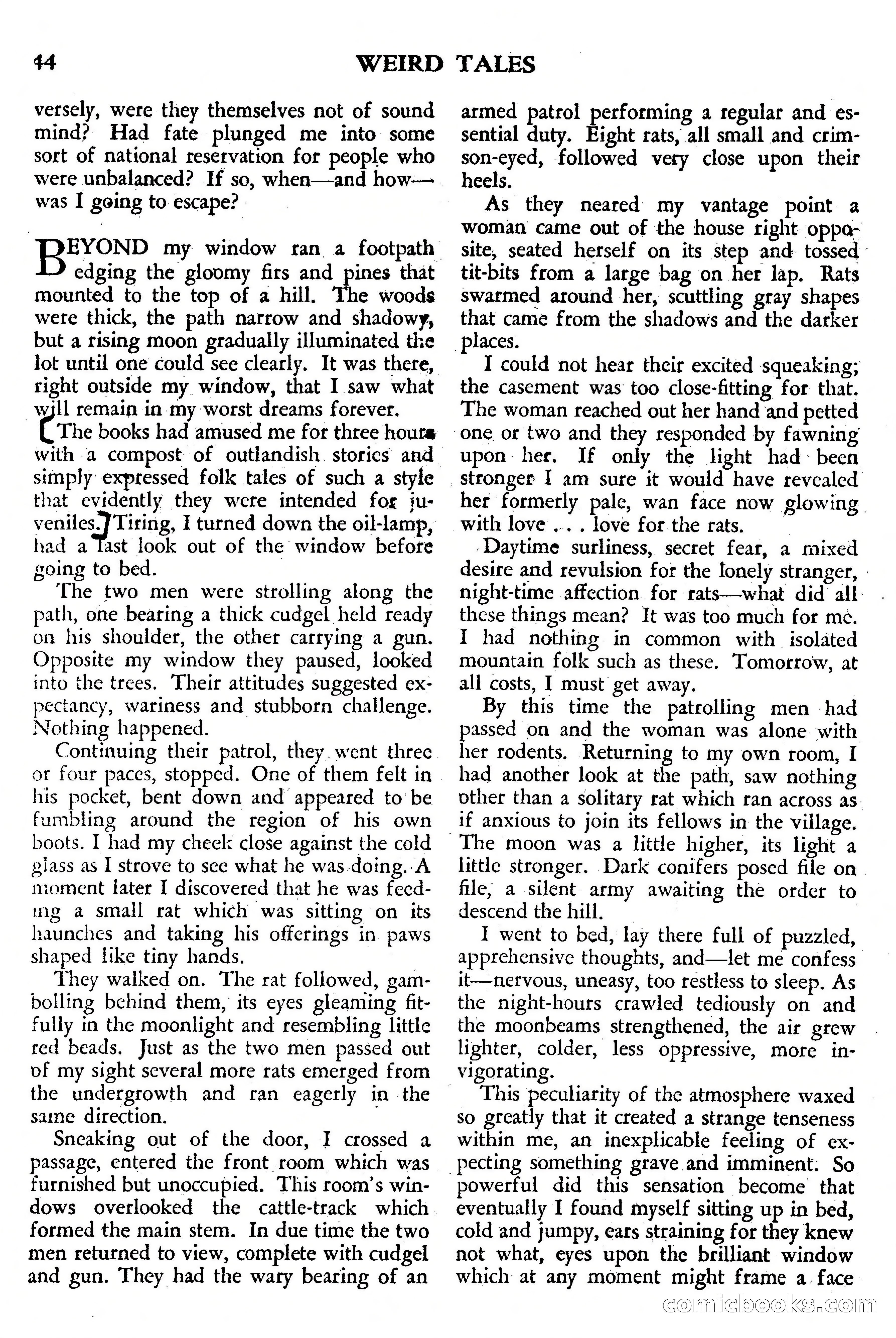 Weird Tales, July 1950 (British Edition) — page 45 of 97