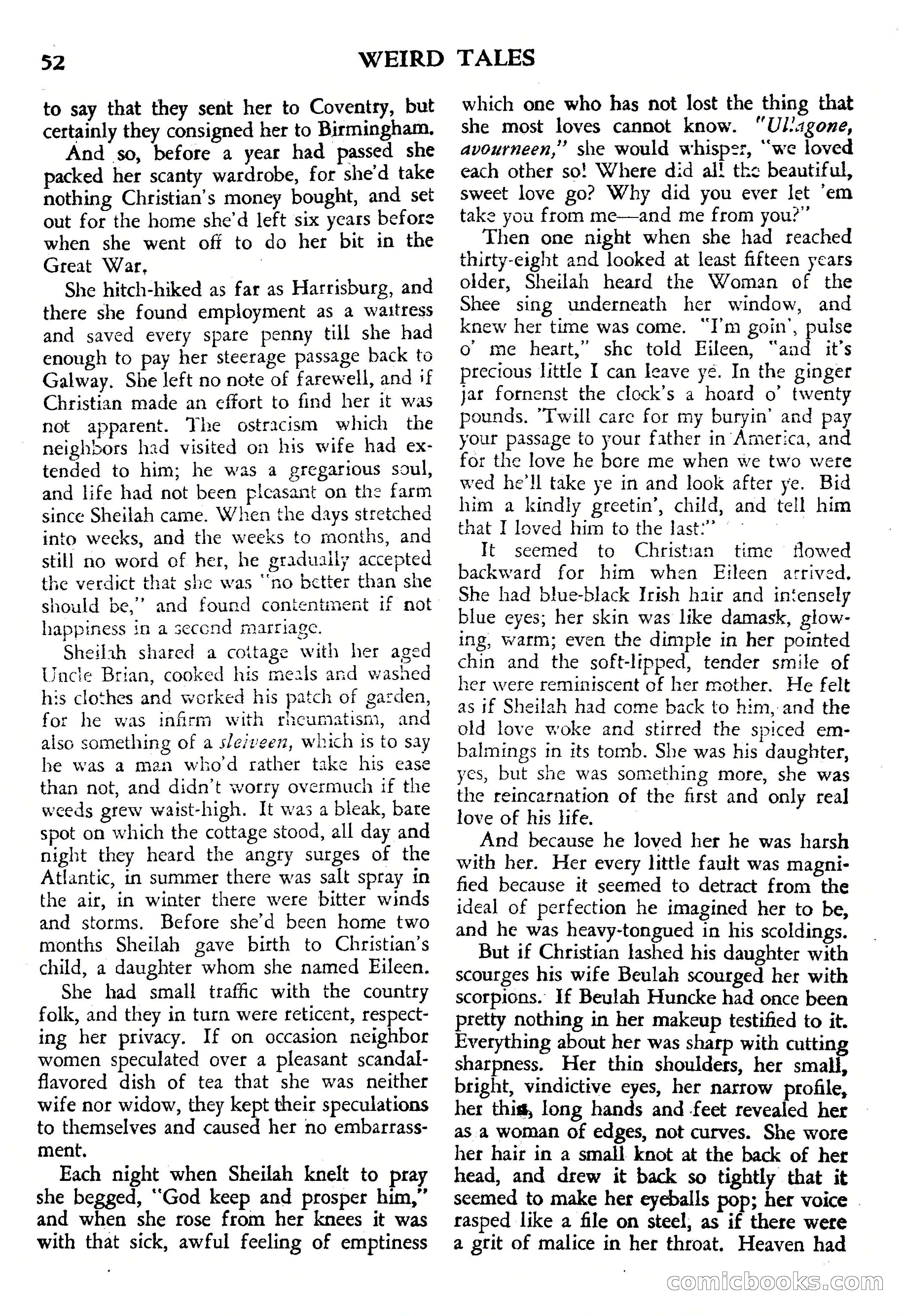 Weird Tales, July 1950 (British Edition) — page 53 of 97