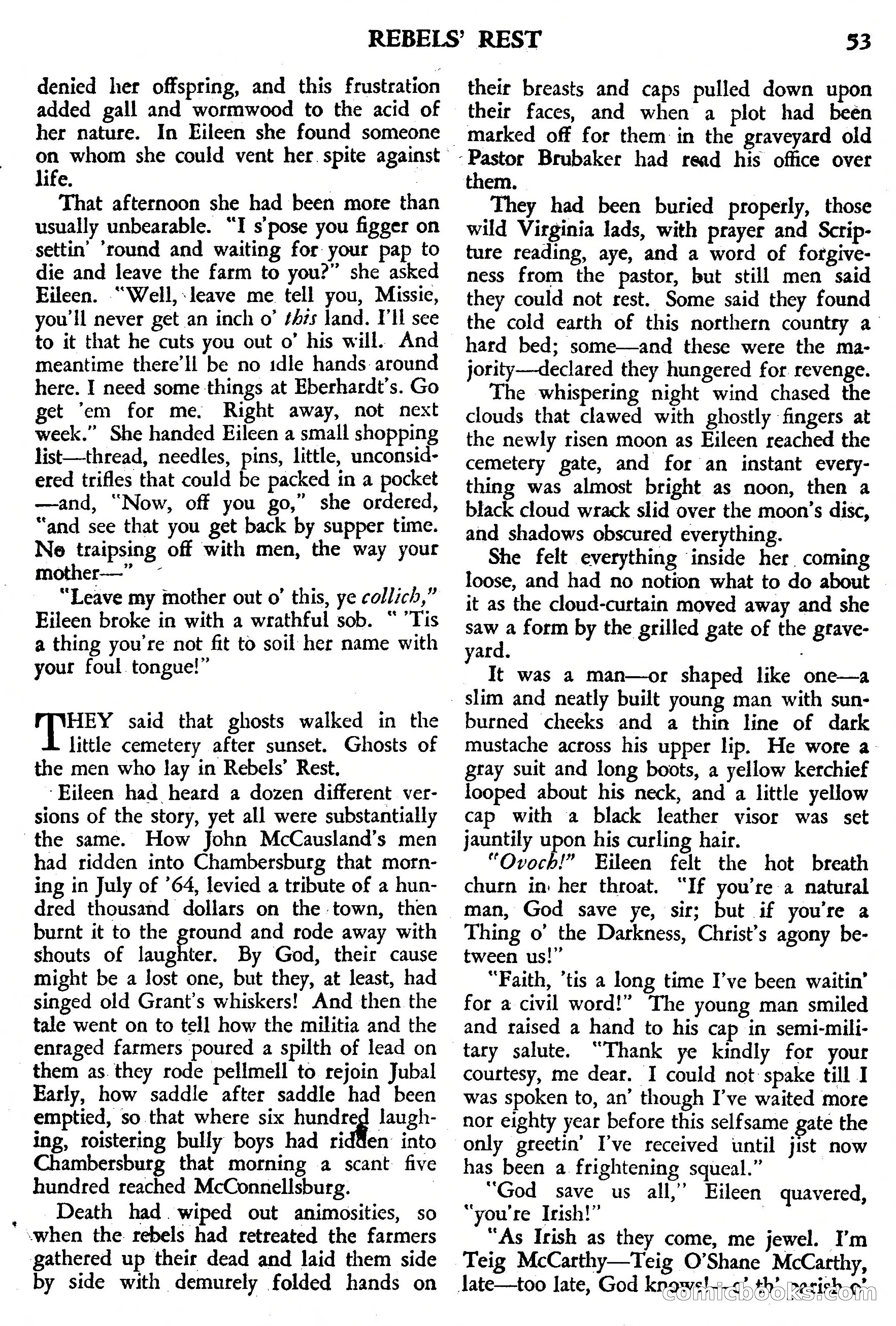 Weird Tales, July 1950 (British Edition) — page 54 of 97