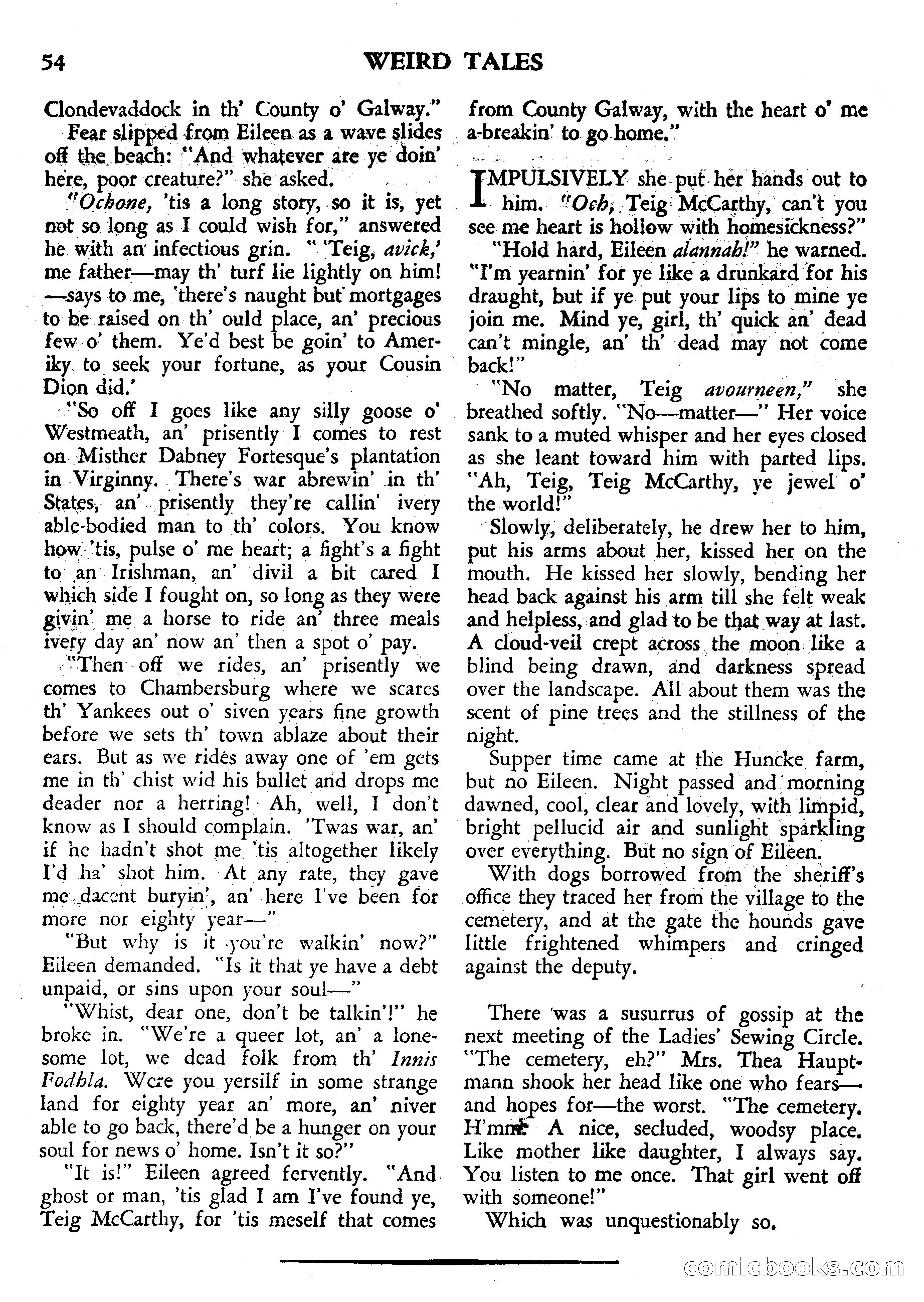 Weird Tales, July 1950 (British Edition) — page 55 of 97