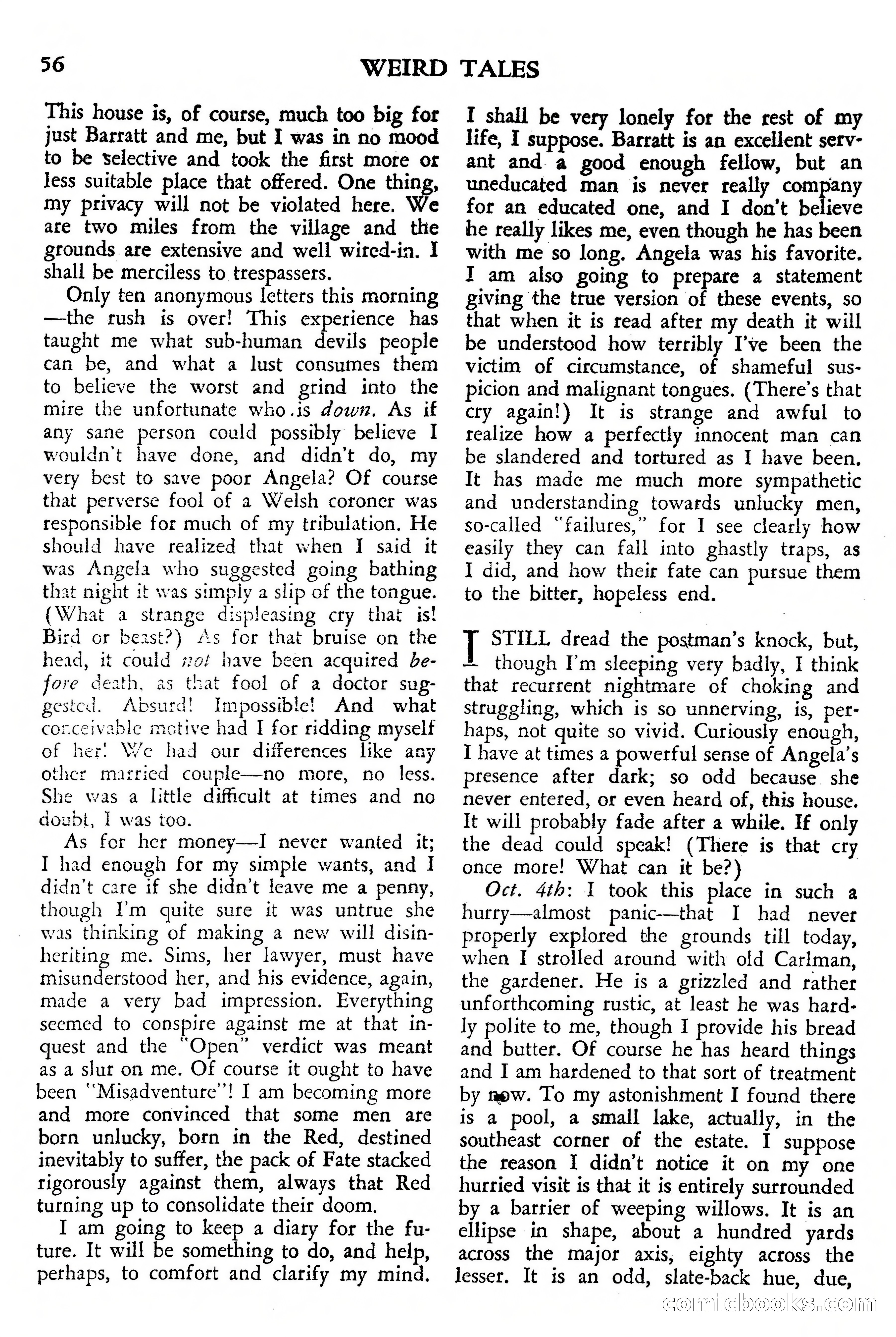 Weird Tales, July 1950 (British Edition) — page 57 of 97
