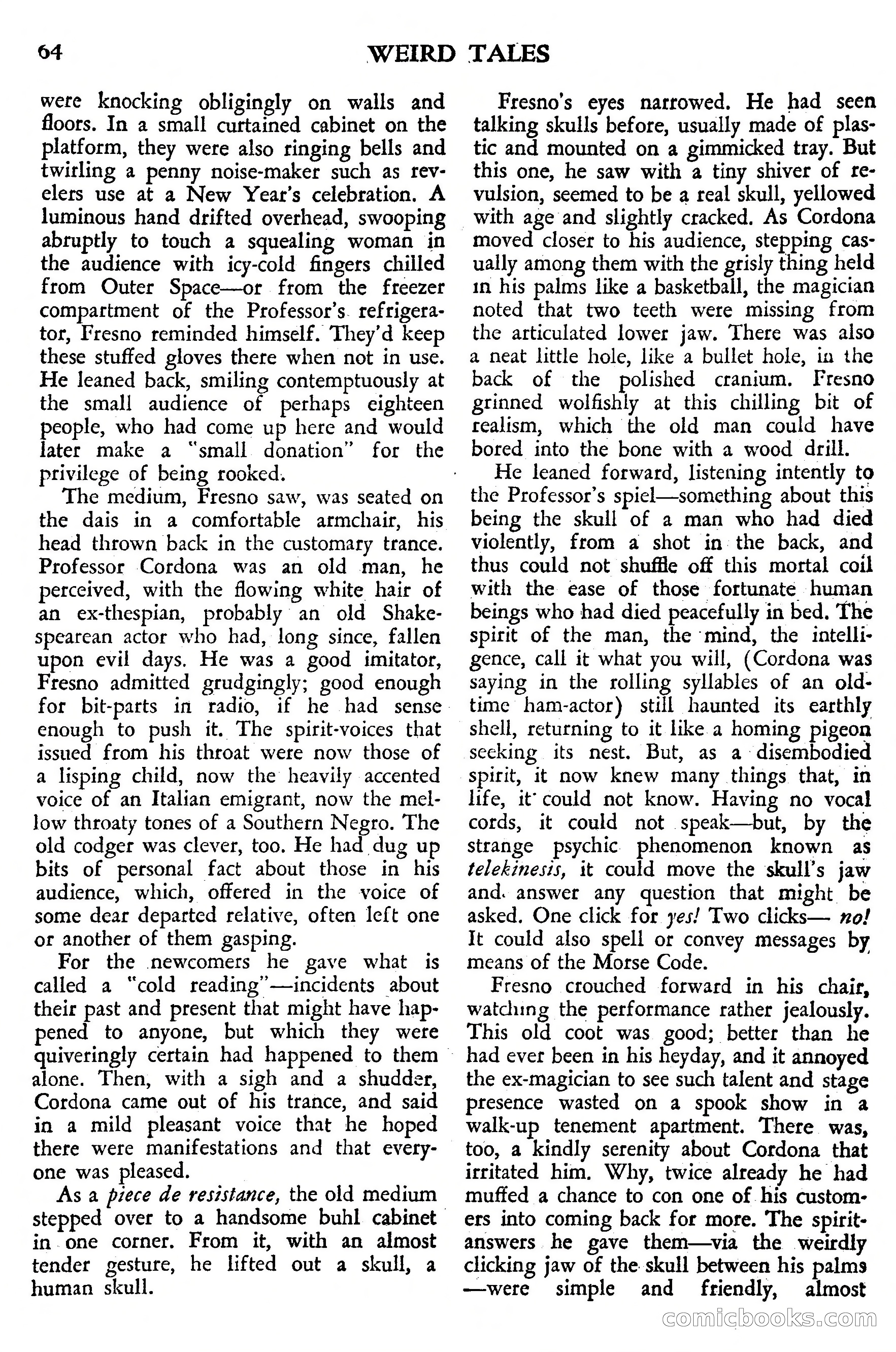 Weird Tales, July 1950 (British Edition) — page 65 of 97