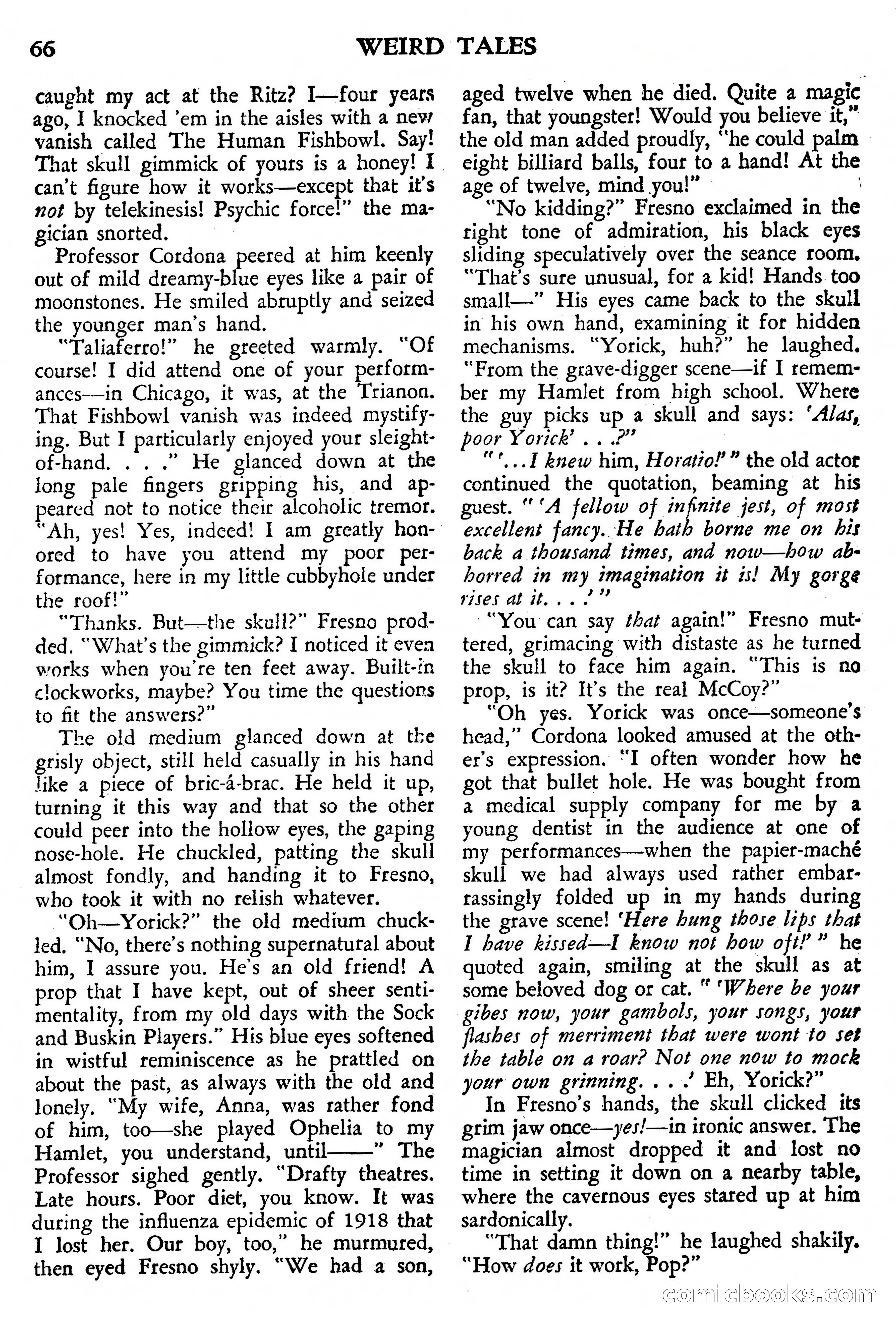 Weird Tales, July 1950 (British Edition) — page 67 of 97