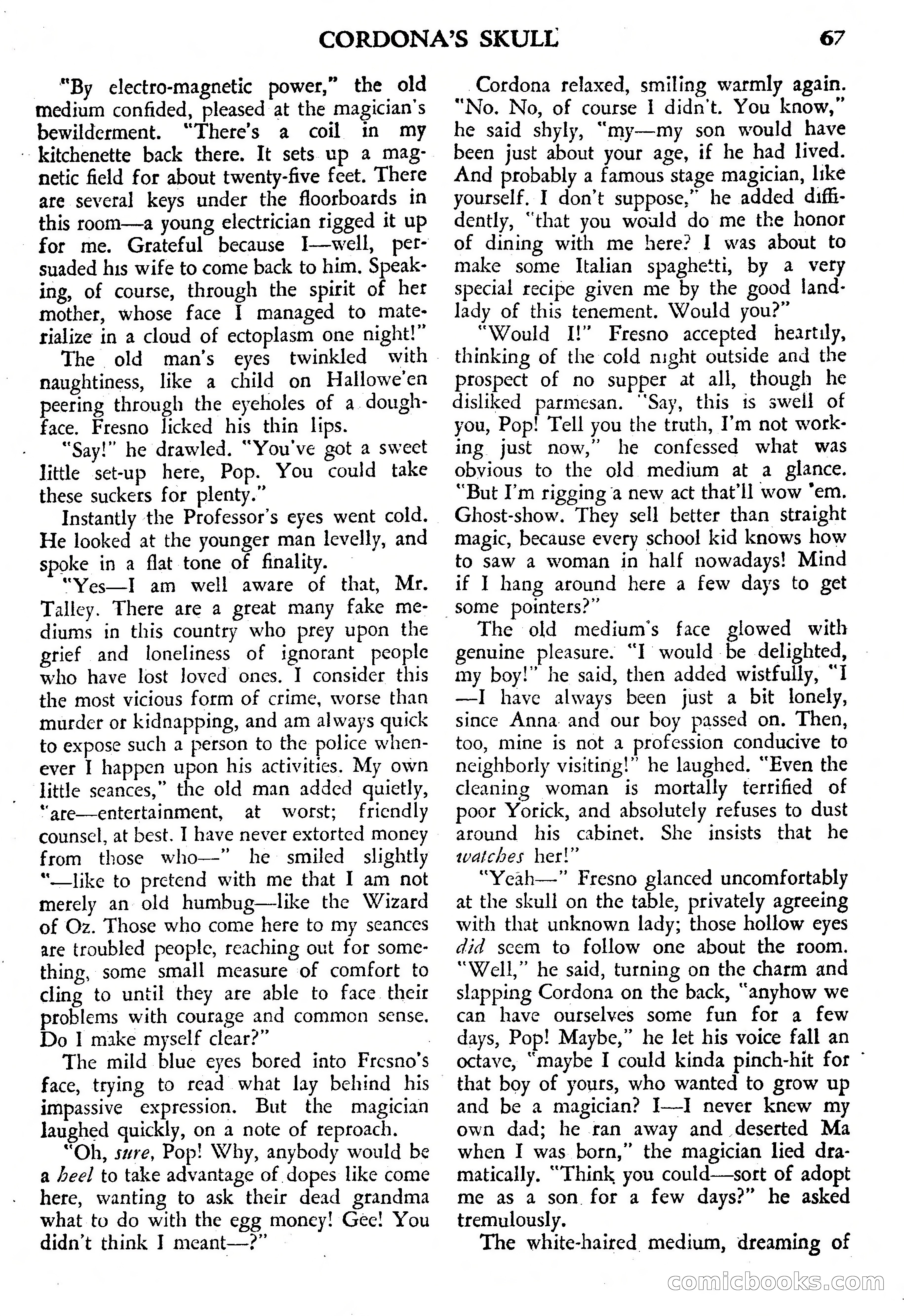 Weird Tales, July 1950 (British Edition) — page 68 of 97